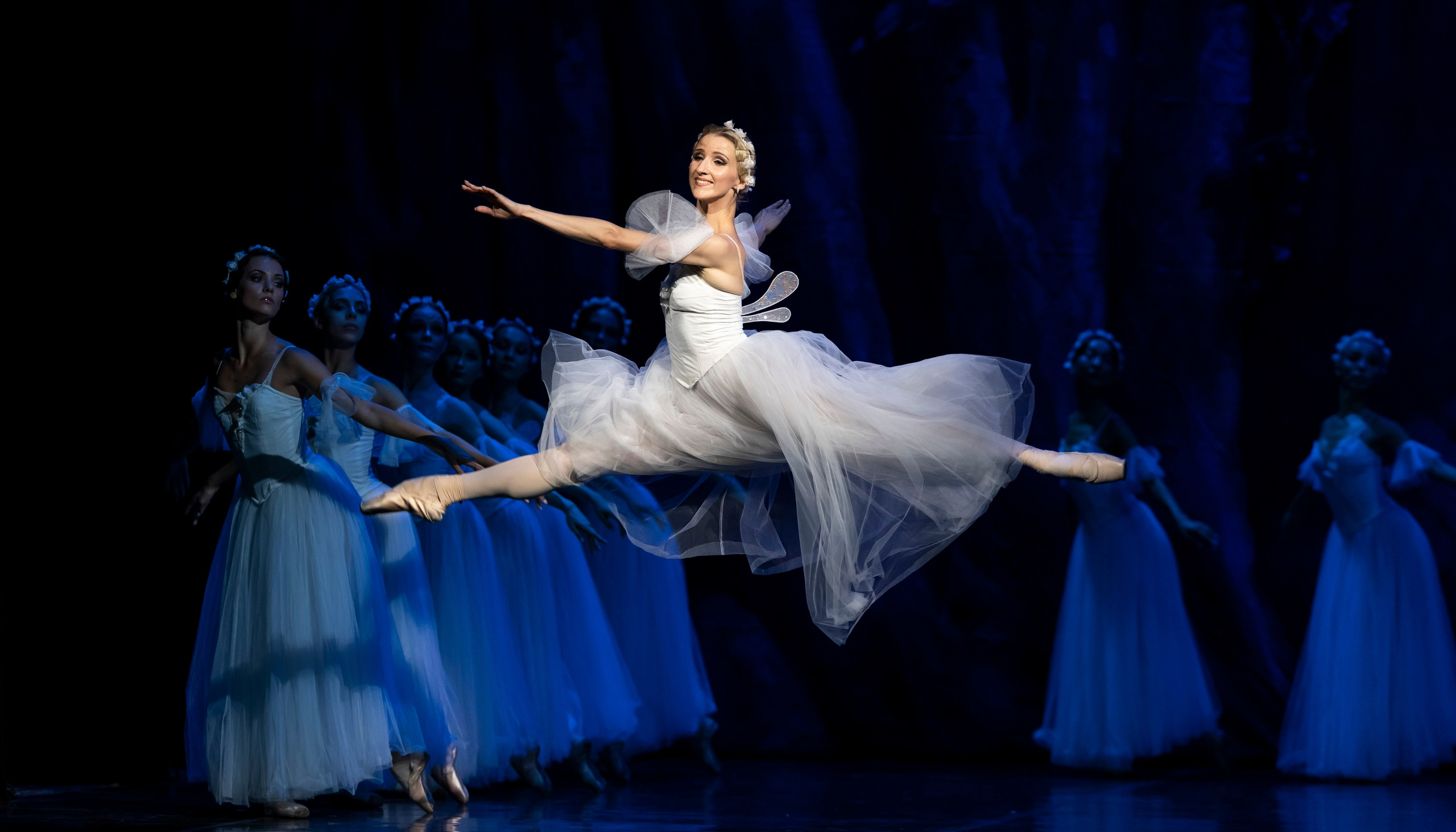 Шопениана театр САЦ для Летних балетных сезонов. Балетный фотограф Москва Майоров Николай