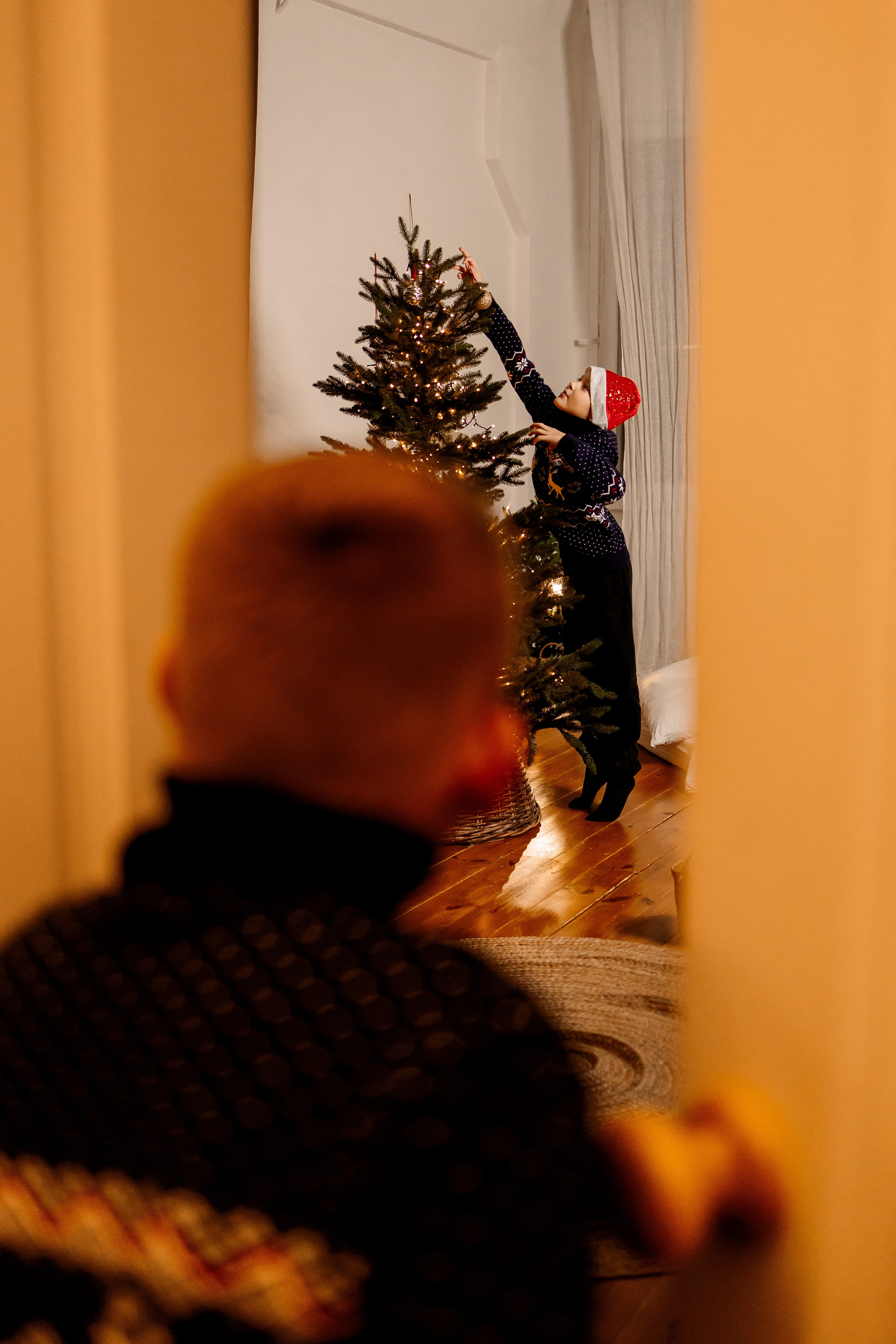 Семейная новогодняя фотосессия