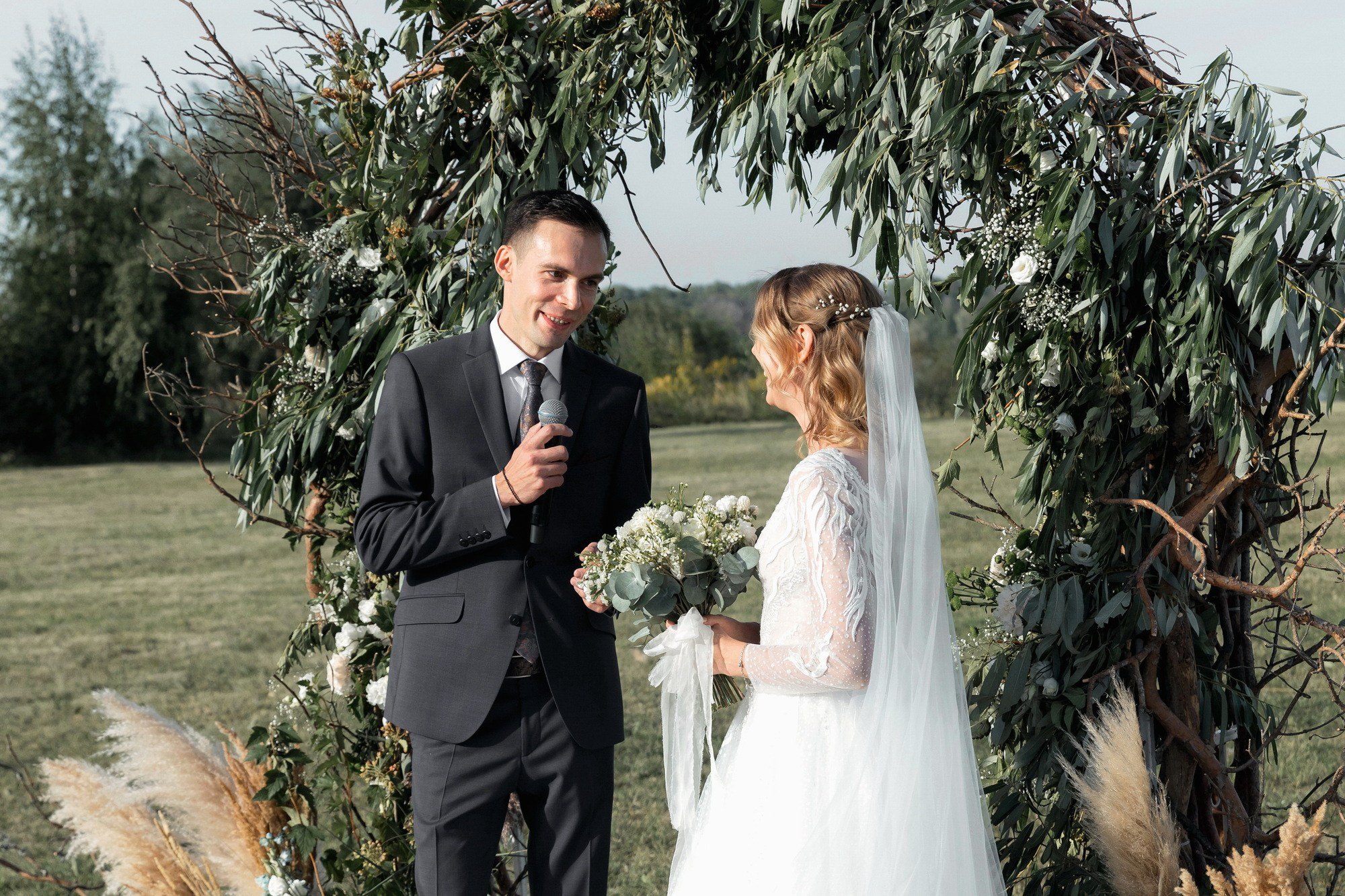 Свадьба на природе. Свадебный фотограф в Нижнем Новгороде и Москве Сергей Воробьев