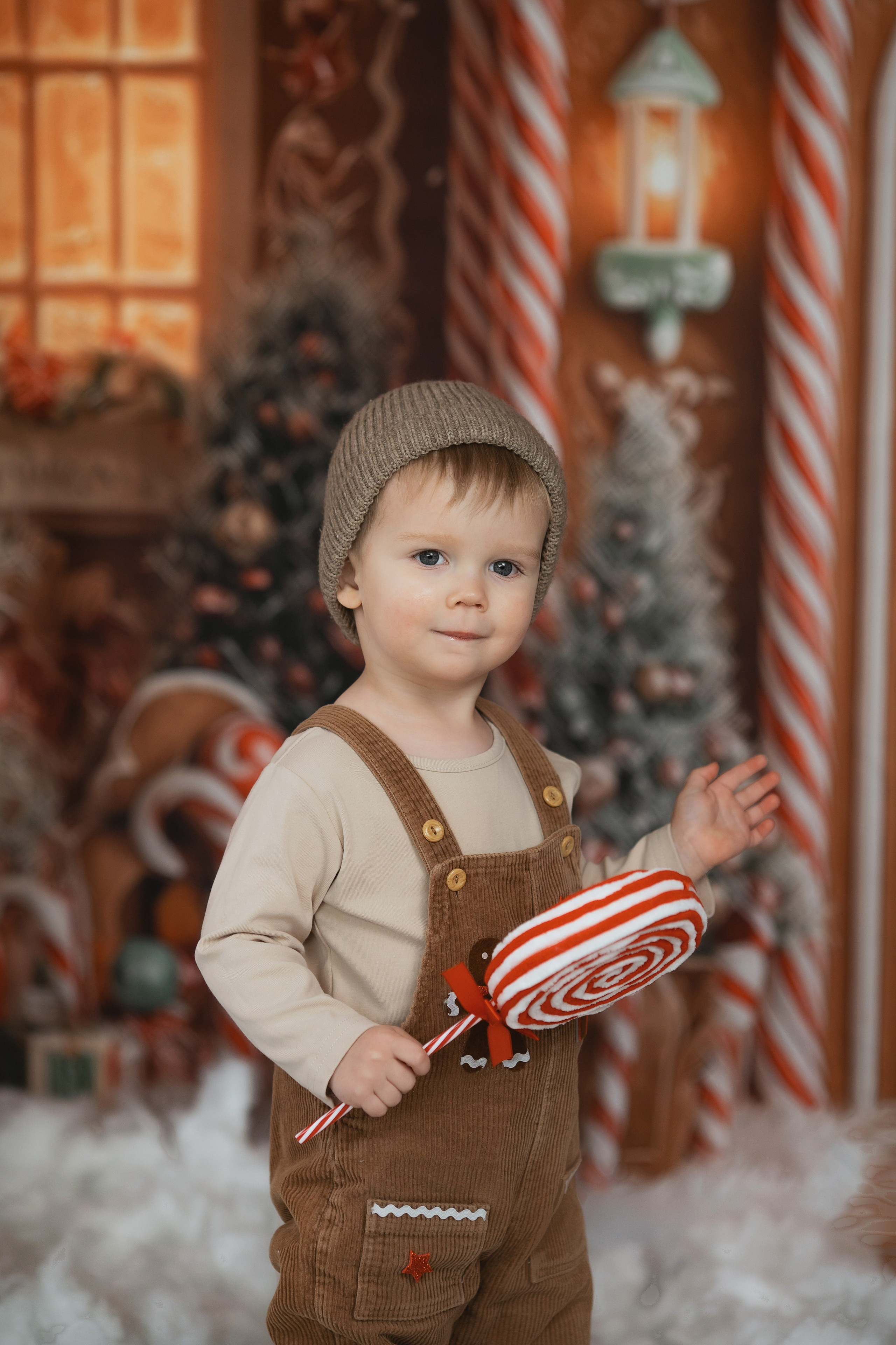 Детский фотопроект «Пряничный домик». Фотостудия Фонарь