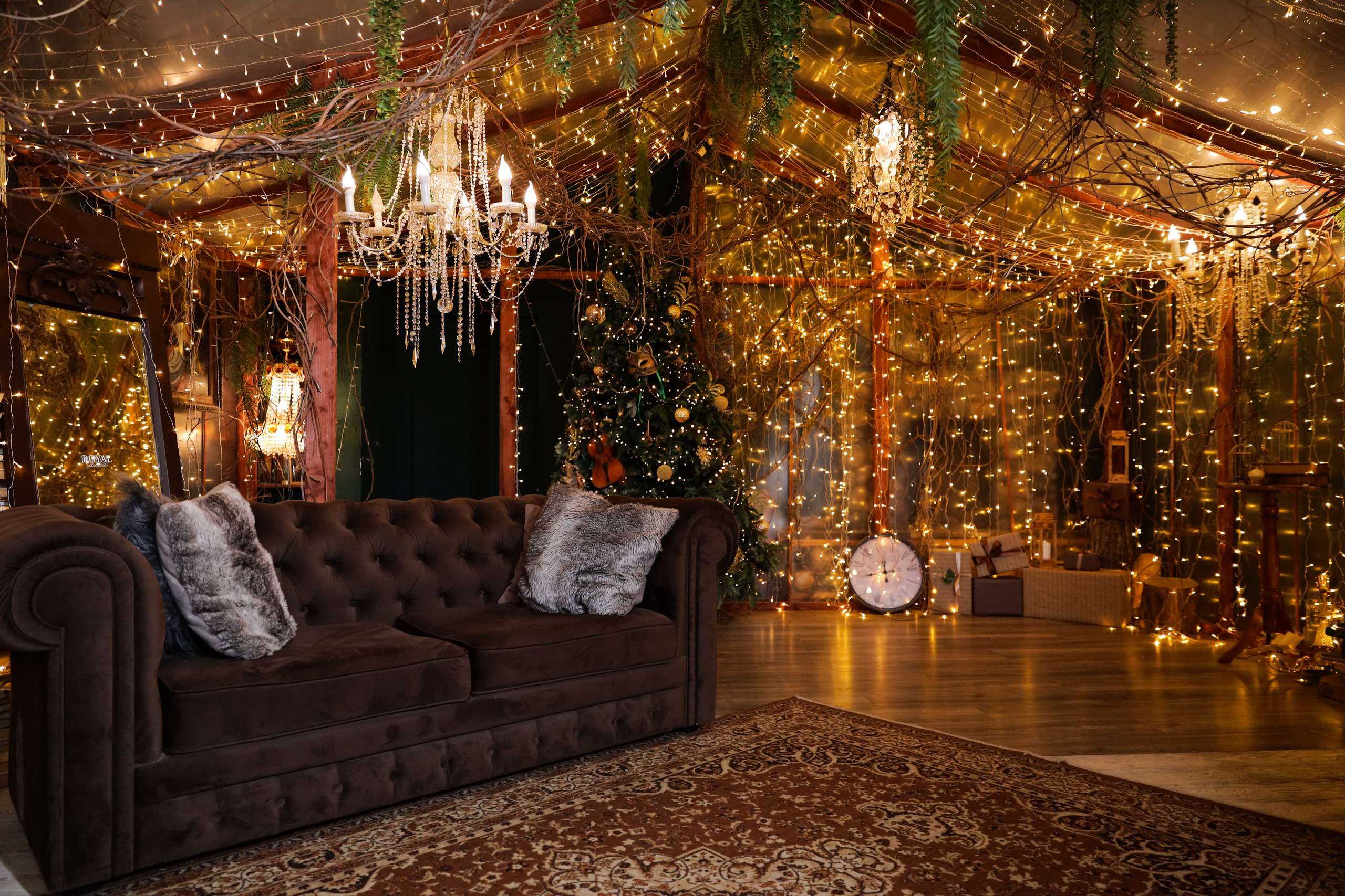 Фотостудия «Роял» зал Теплица. Свадебный фотограф в Ростове Александра Груздева