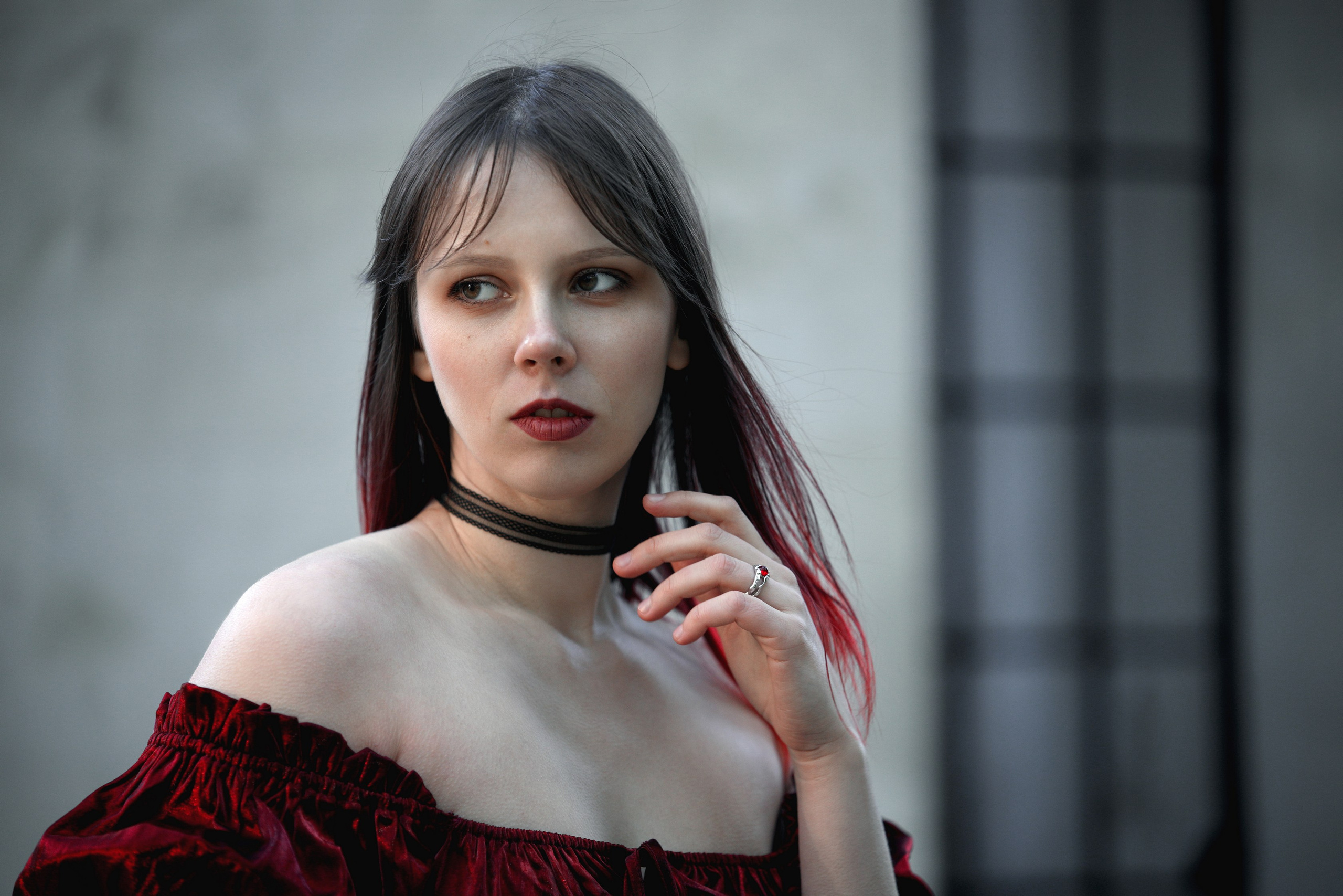 Jungfrau in Rot. Арт-фотограф. Coffelisk