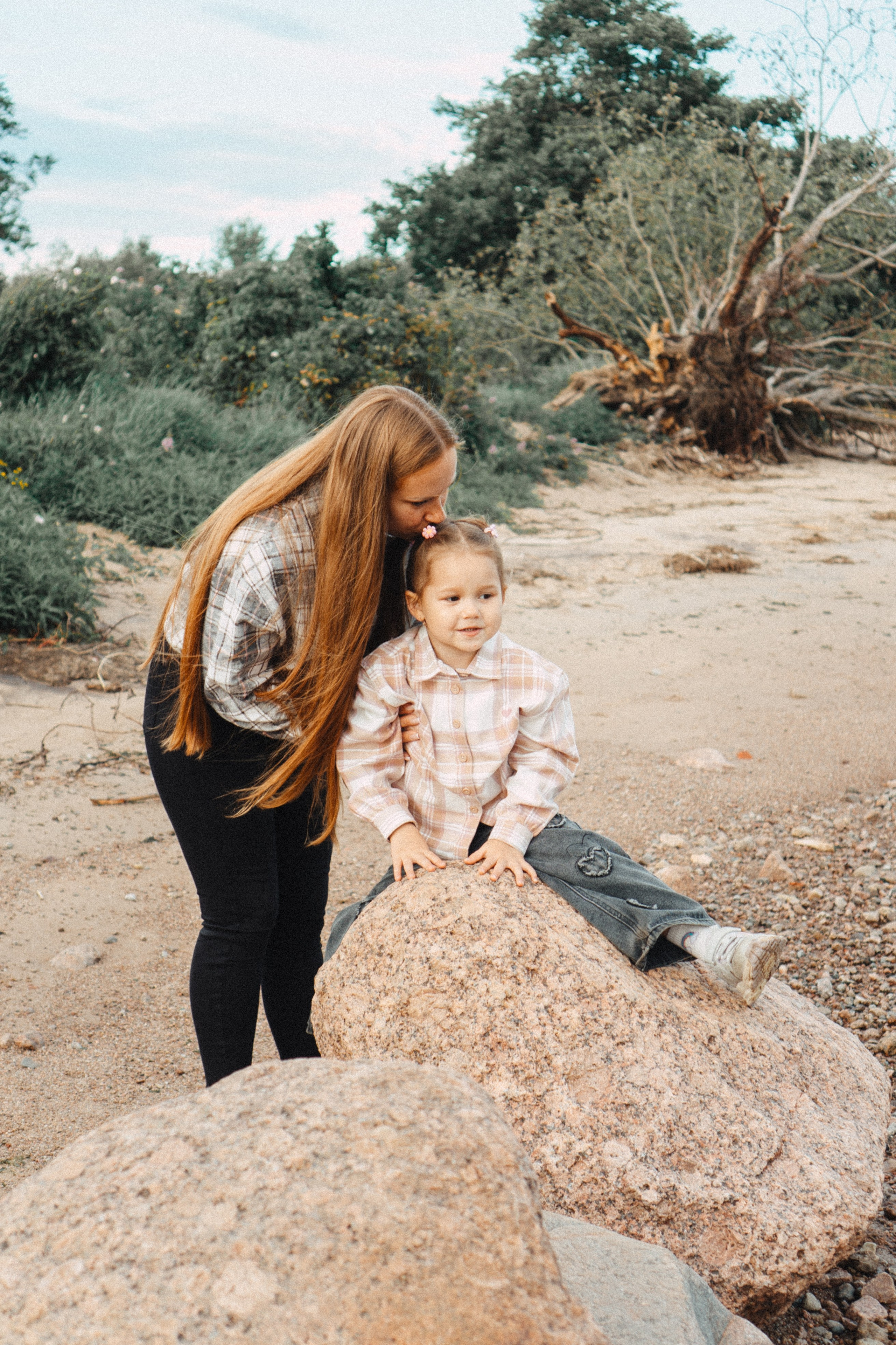 МАМА И ДОЧКА НА ФИНСКОМ ЗАЛИВЕ. Профессиональный фотограф, Санкт-Петербург — Виктория Богомолова