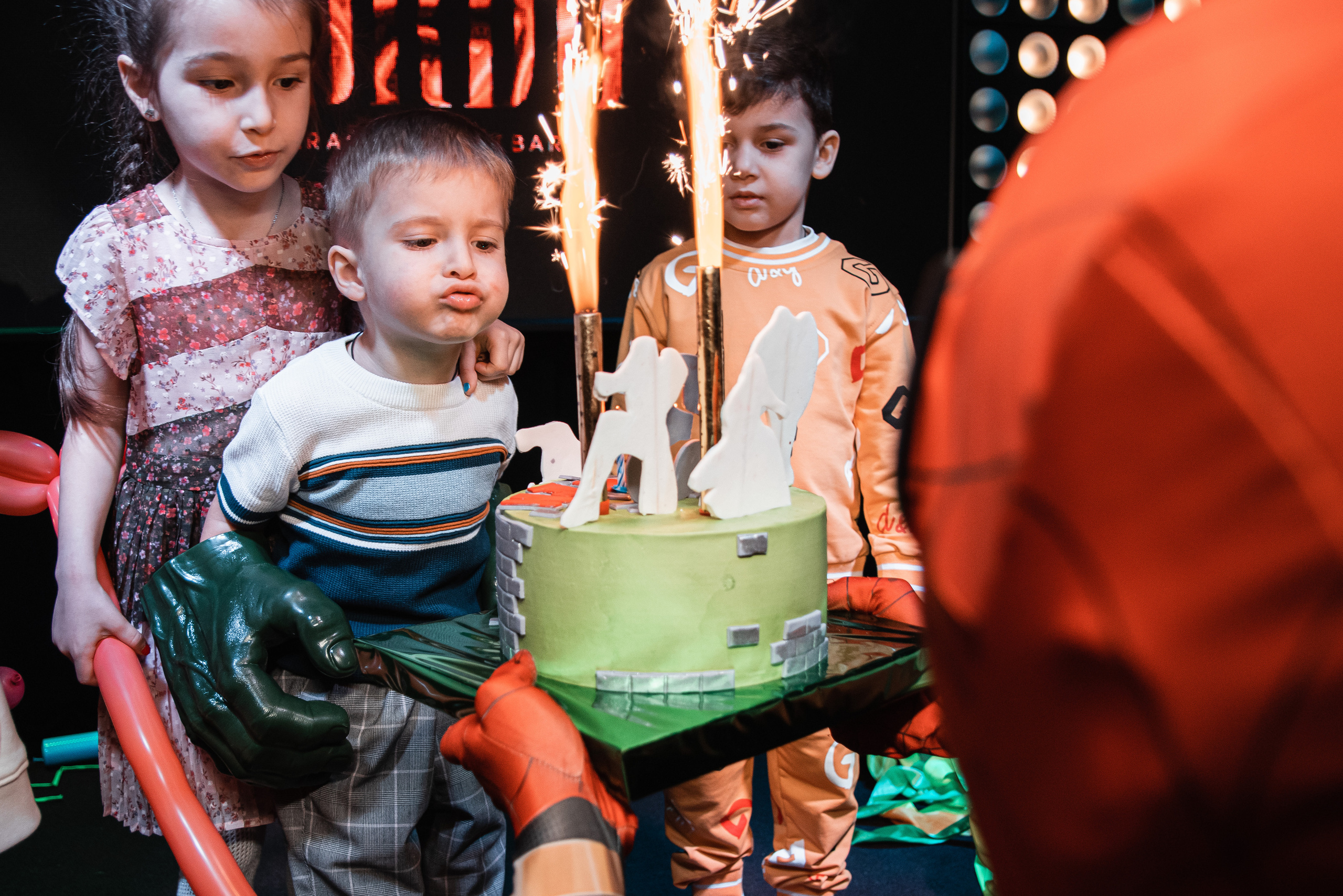 Детские праздники. Фотограф Аделина Raw