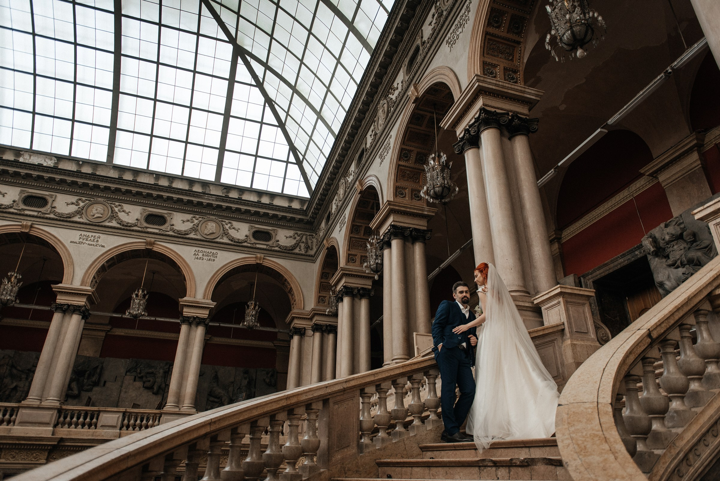 свадебная фотосессия в академии Штиглица