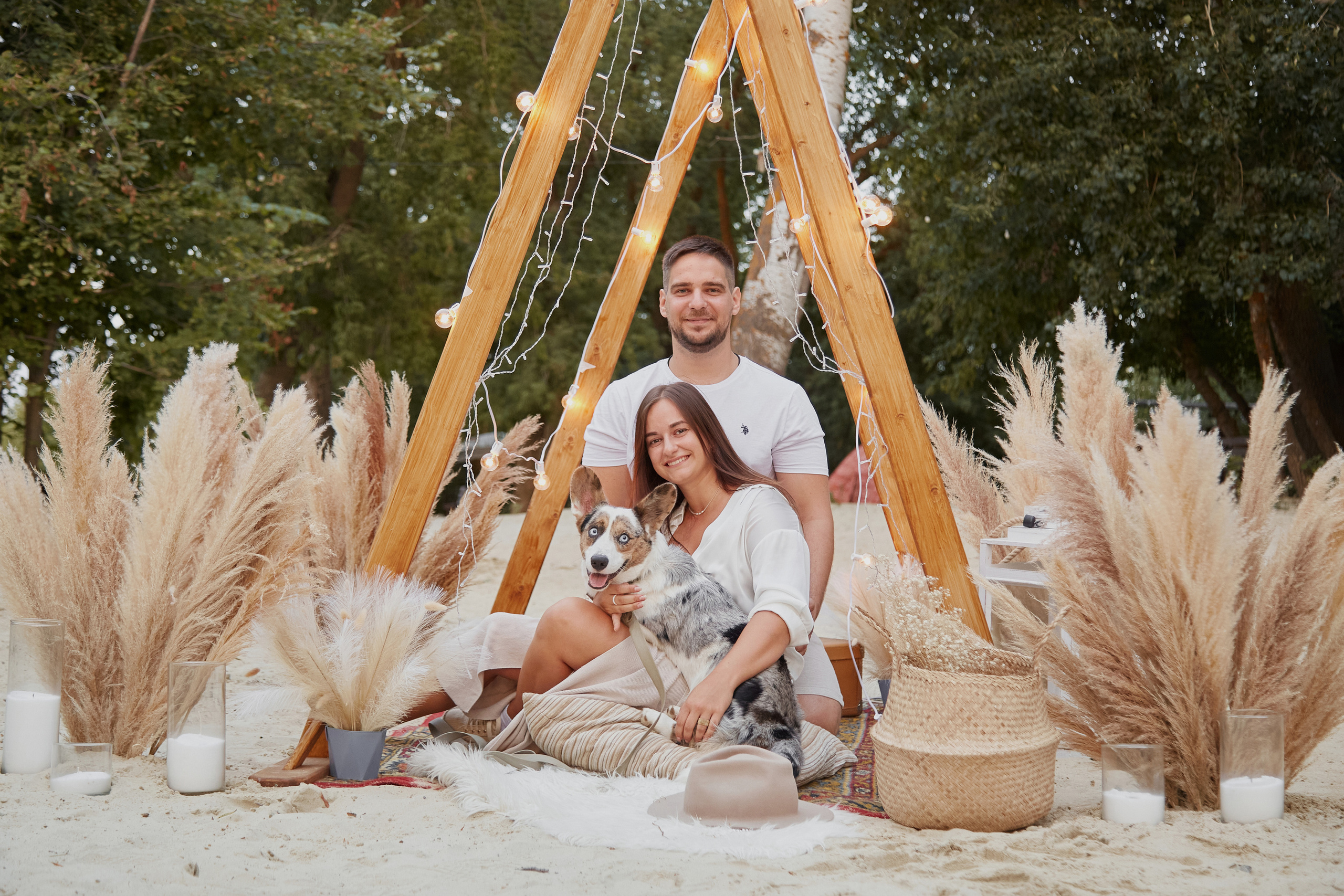 Boho picnic. Фотограф Иван Богданов Москва Волгоград Камышин