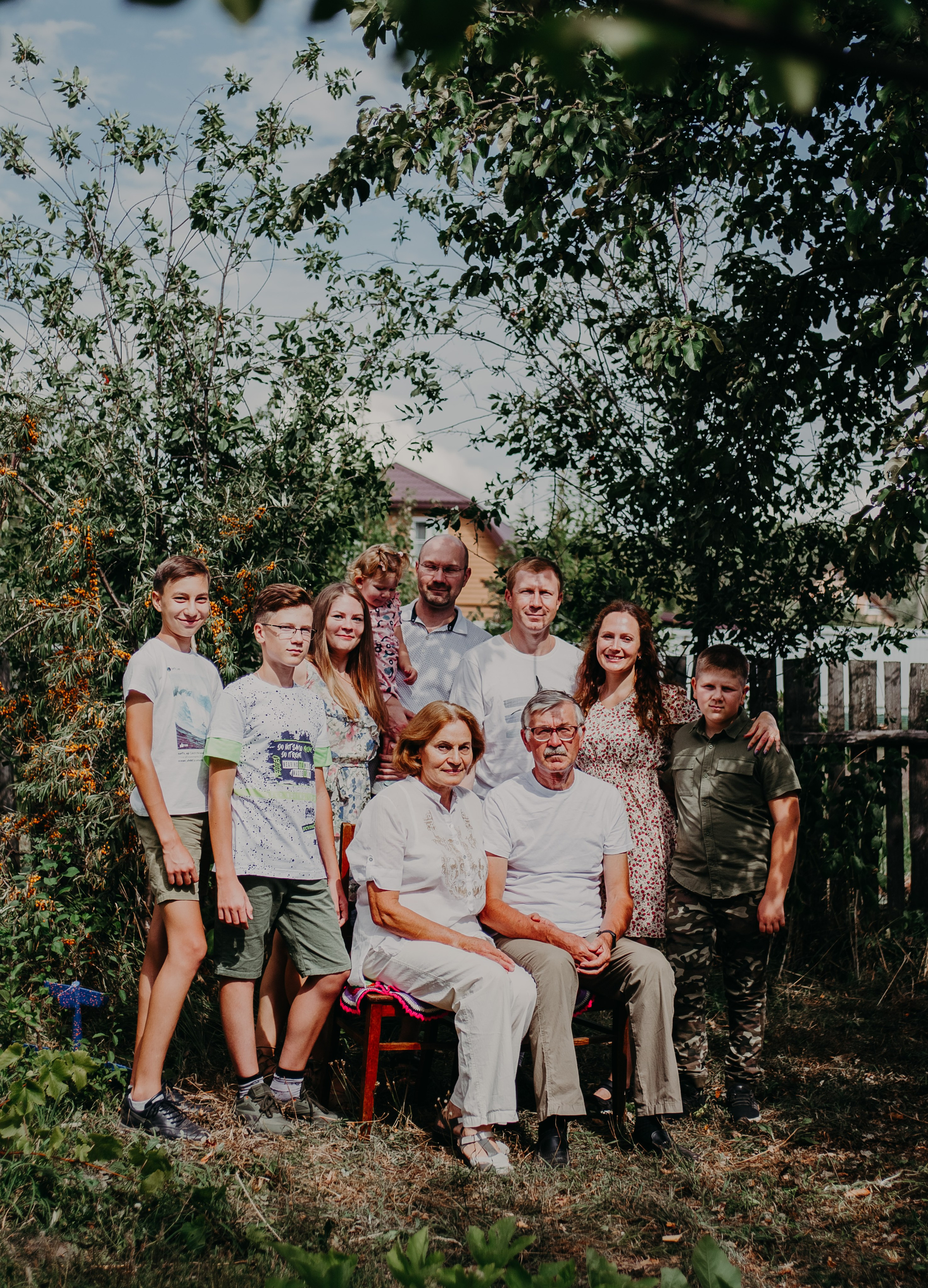 Теплая семейная фотосесия. Свадебный и семейный фотограф Екатерина Бубнова
