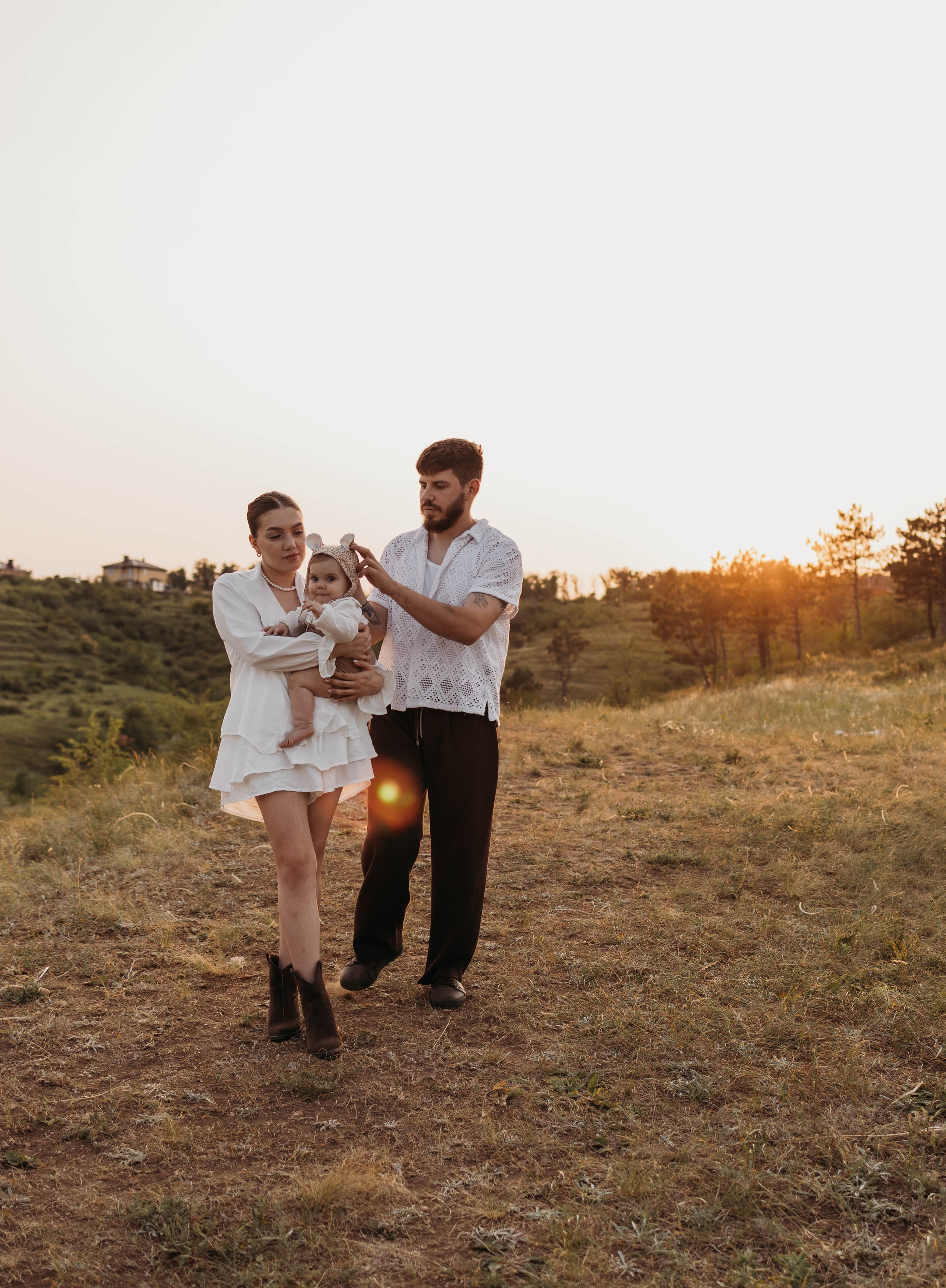 Про маленькую Аглаю и ее маму и папу. Фотограф Алевтина Матешук