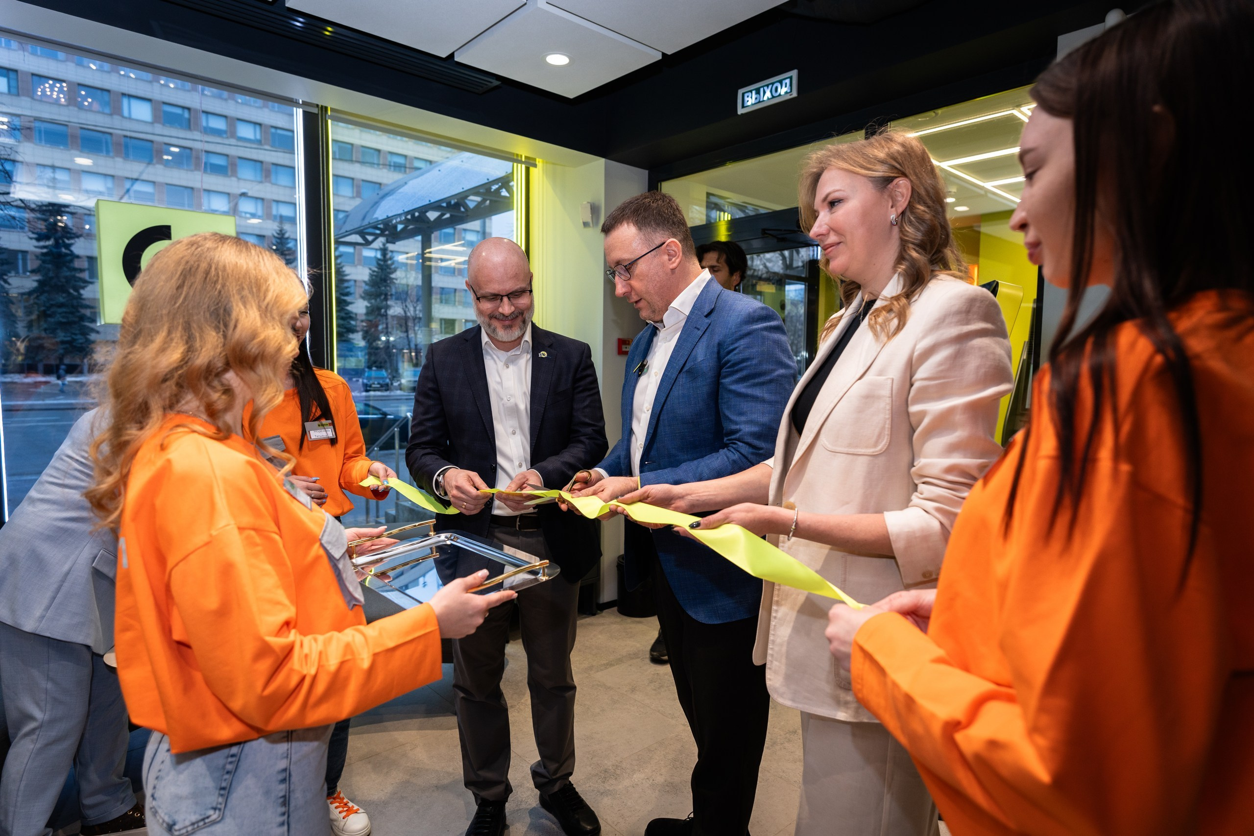 Открытие нового офиса ОТП Банка. Фотограф в Москве