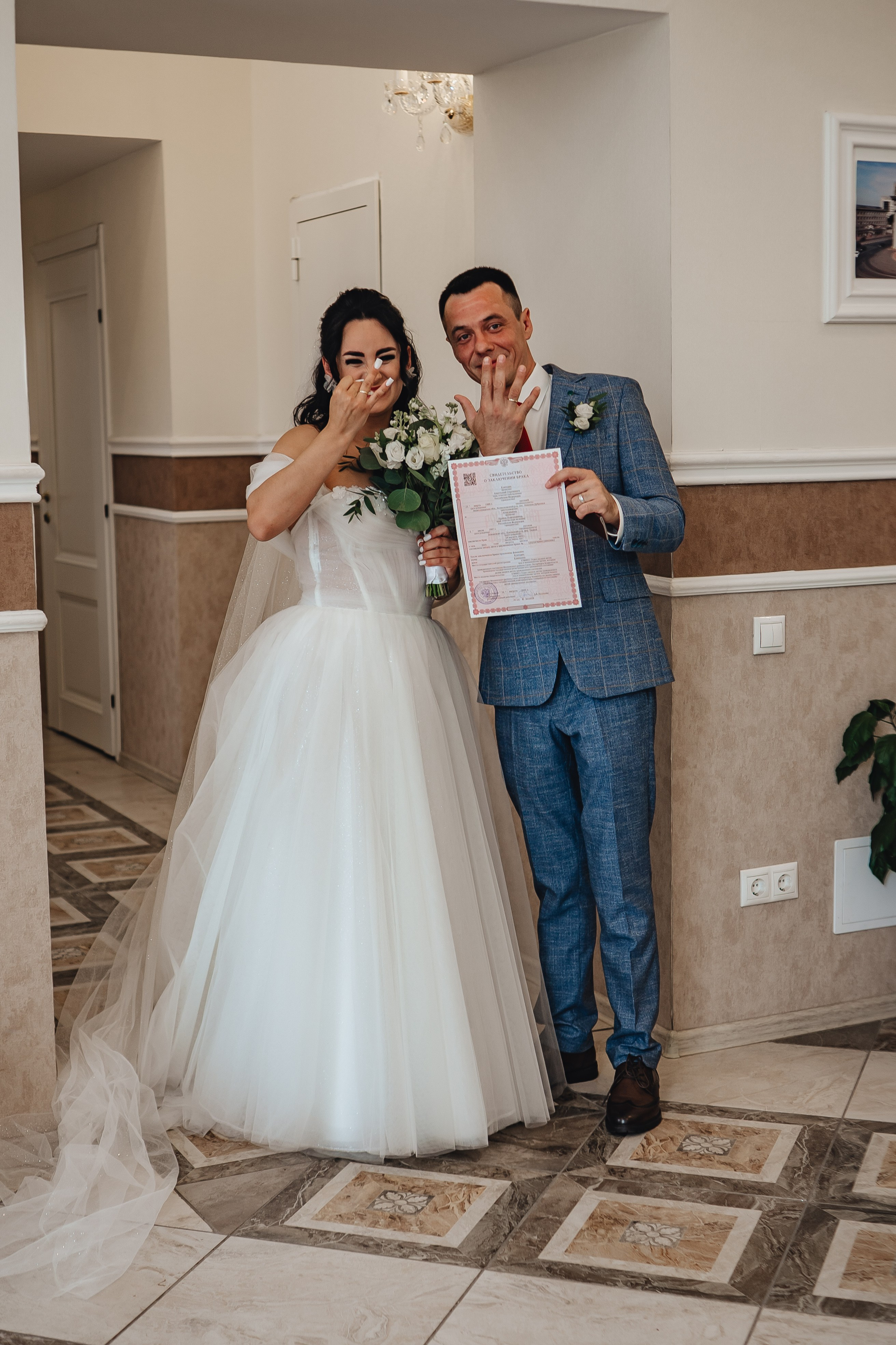 СВАДЕБНАЯ СЬЕМКА В ЗАГСЕ НА МОСКОВСКОМ ПРОСПЕКТЕ. Профессиональный фотограф, Санкт-Петербург — Виктория Богомолова