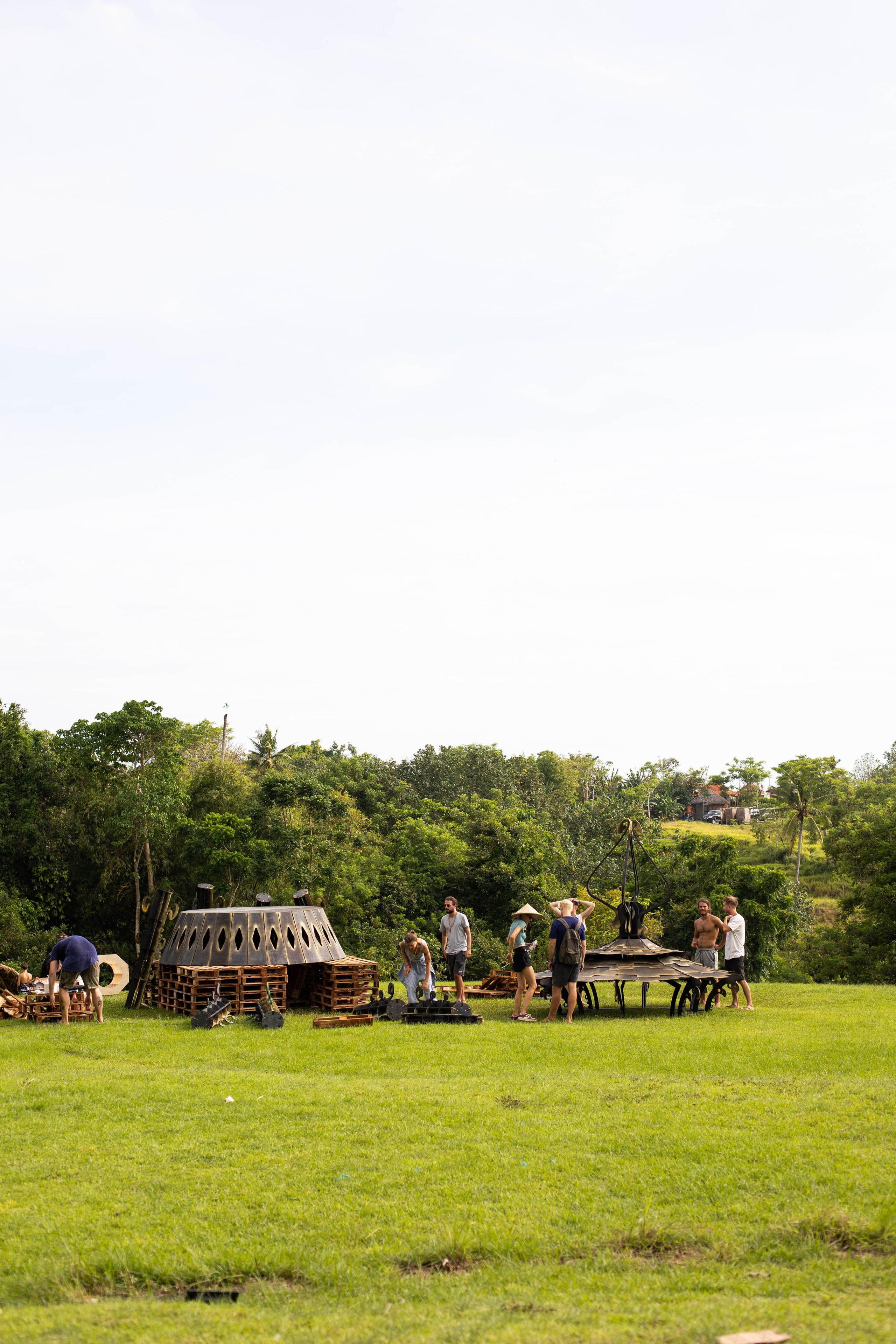 BALI BURNING MAN. LAMPU FESTIVAL