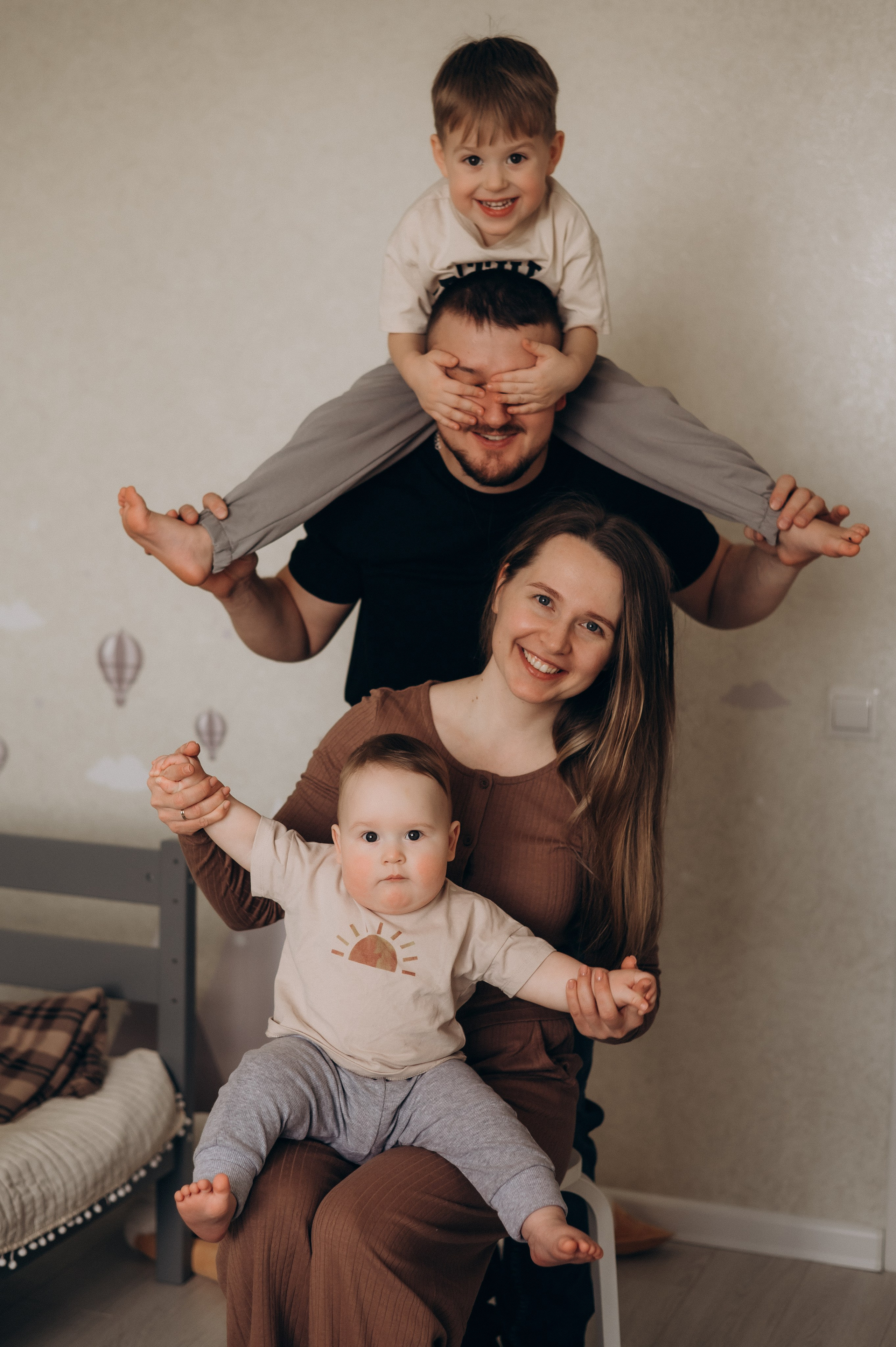 Семья Безбах (домашняя). Фотограф в Иркутске