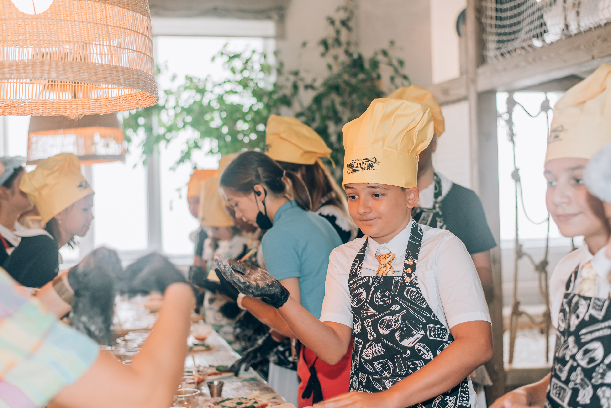 Юные пиццайолы. Фотограф в Краснодаре Зеленкина Дарья