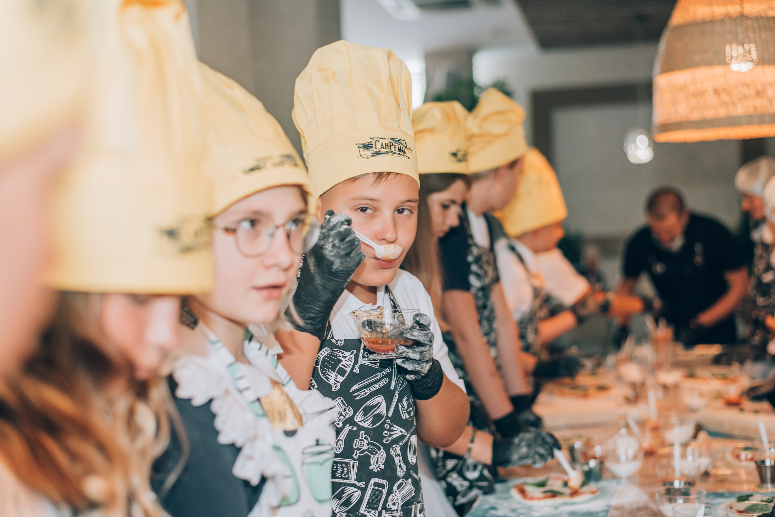 Юные пиццайолы. Фотограф в Краснодаре Зеленкина Дарья