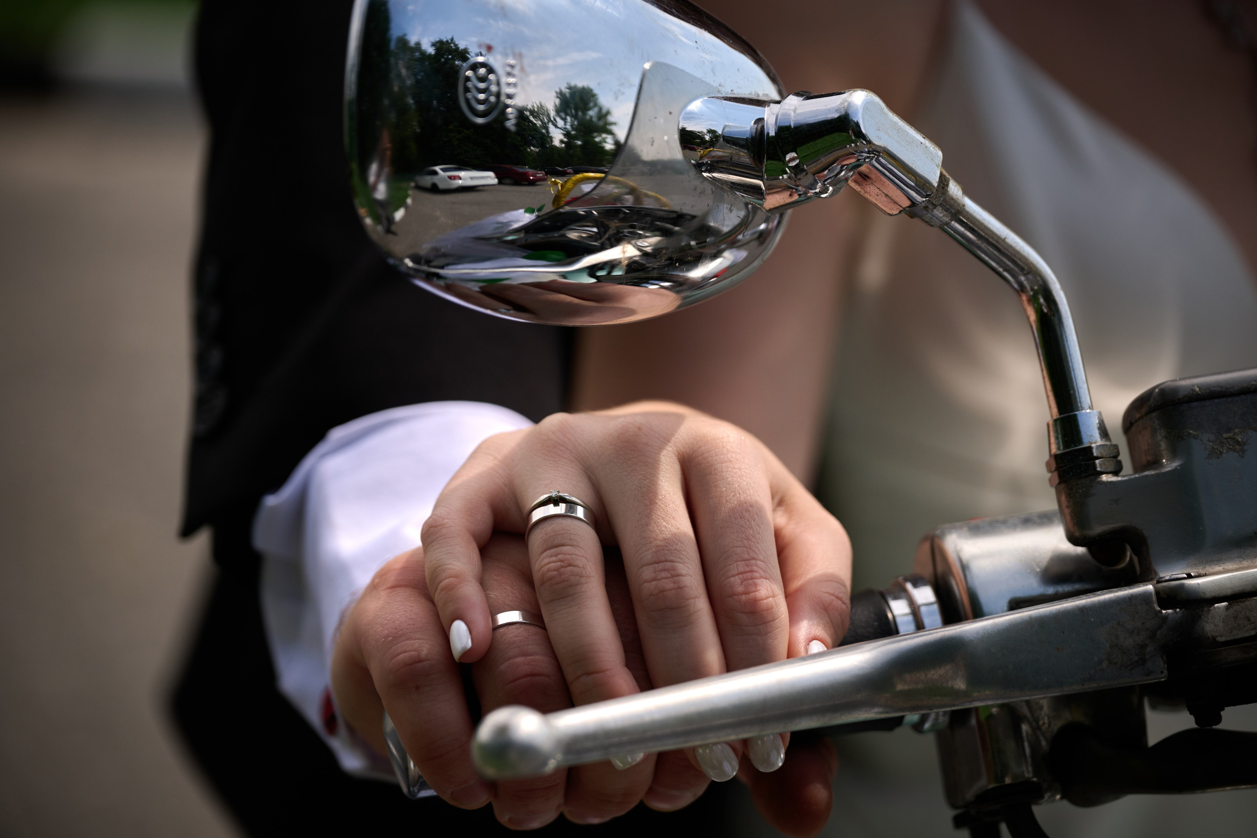 Свадьба Павла и Анастасии на тему мотоцикл — свобода. Профессиональный фотограф Старый Оскол, Губкин — свадьба, венчание, крещение, юбилей и день рождения