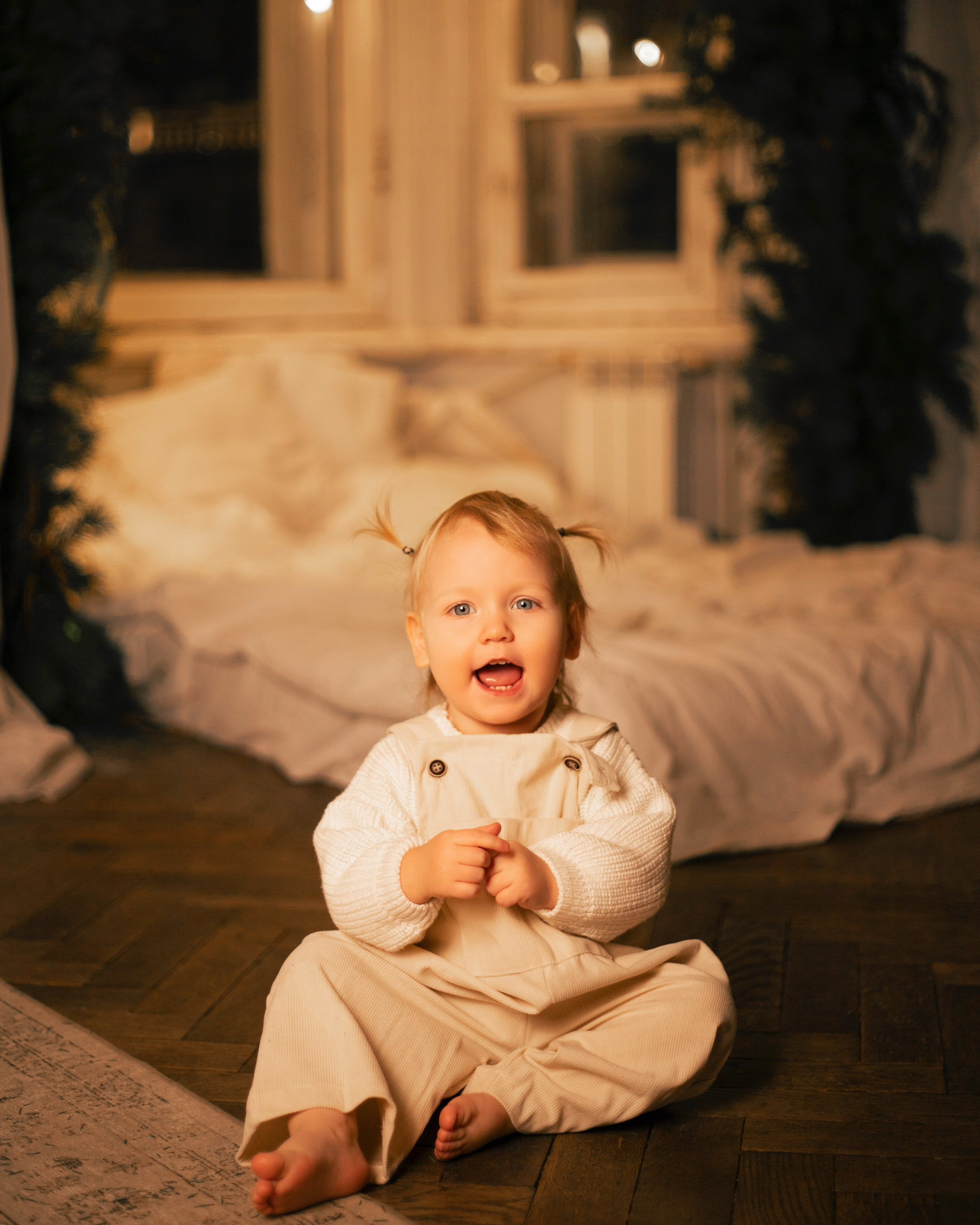 Новогодняя съёмка в фотостудии