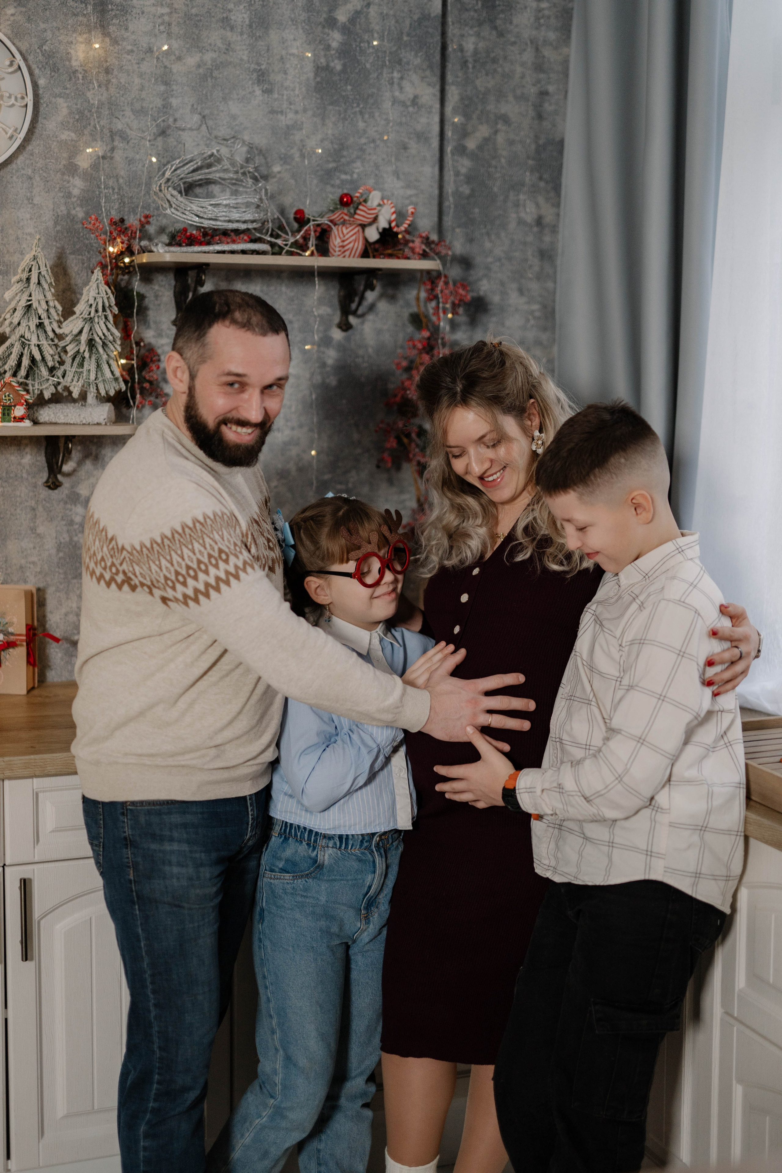 Семейная новогодняя съемка. Свадебный и семейный фотограф в Калуге Анна Киреева