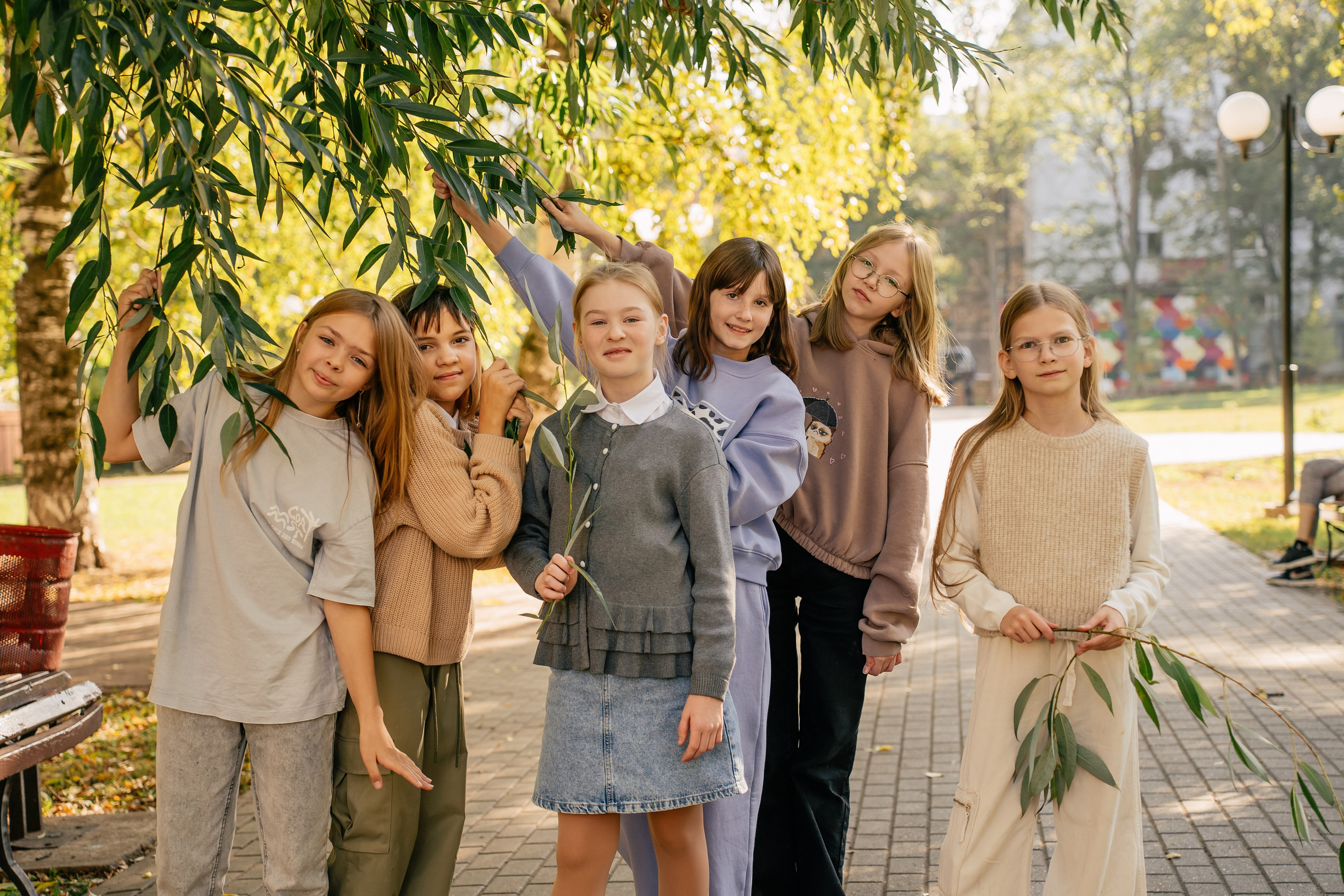 Осенняя фотосессия для школьников. Выпускные альбомы в городе Кирове. Фотограф Екатерина Невская