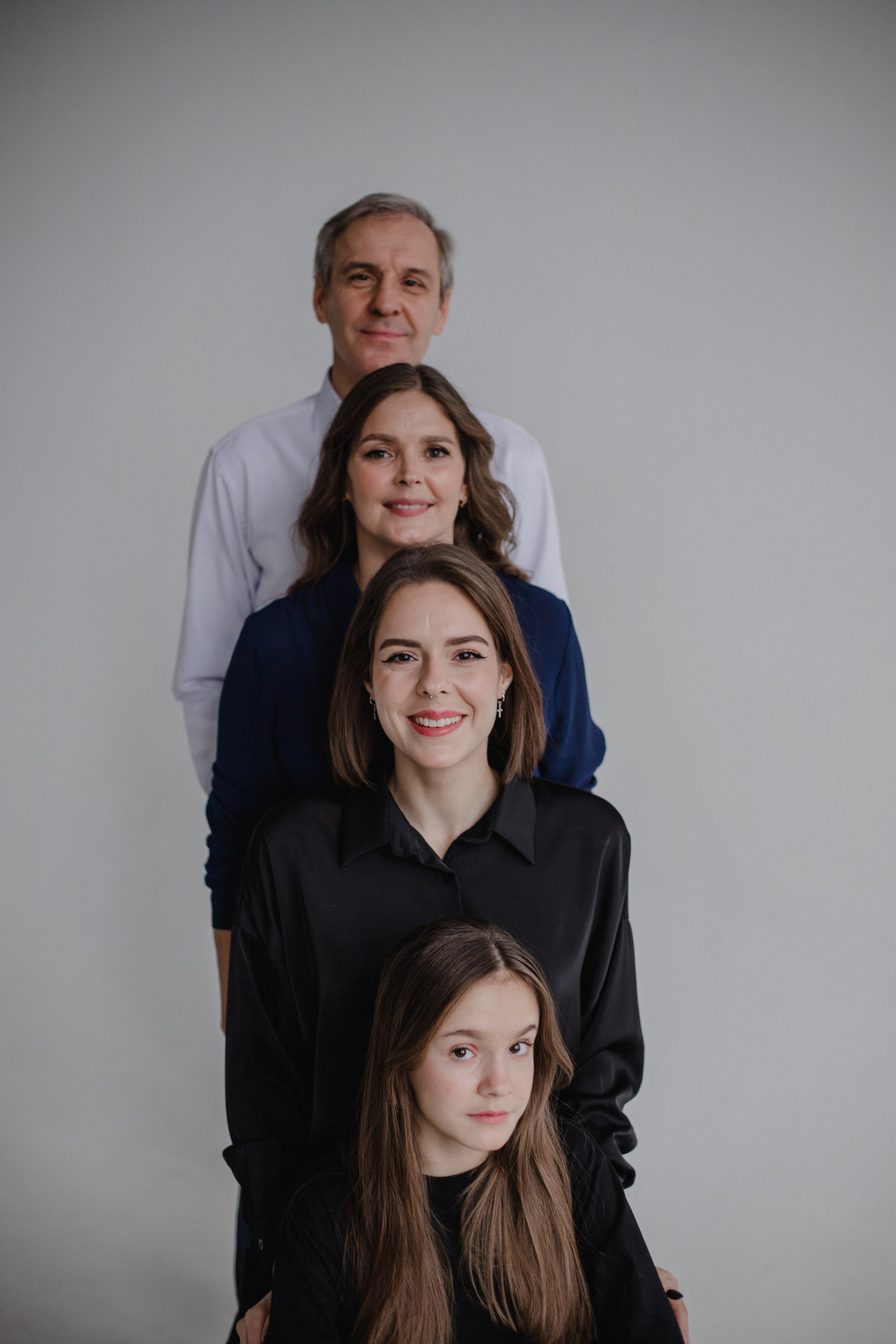 Студийная семейная съёмка