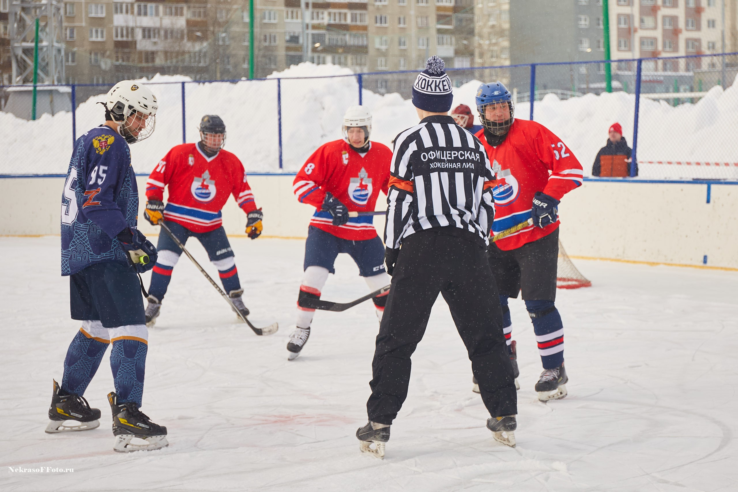 Турнир по хоккею «Русская классика» в рамках Офицерской хоккейной лиги. Спортивный фотограф Некрасов Денис