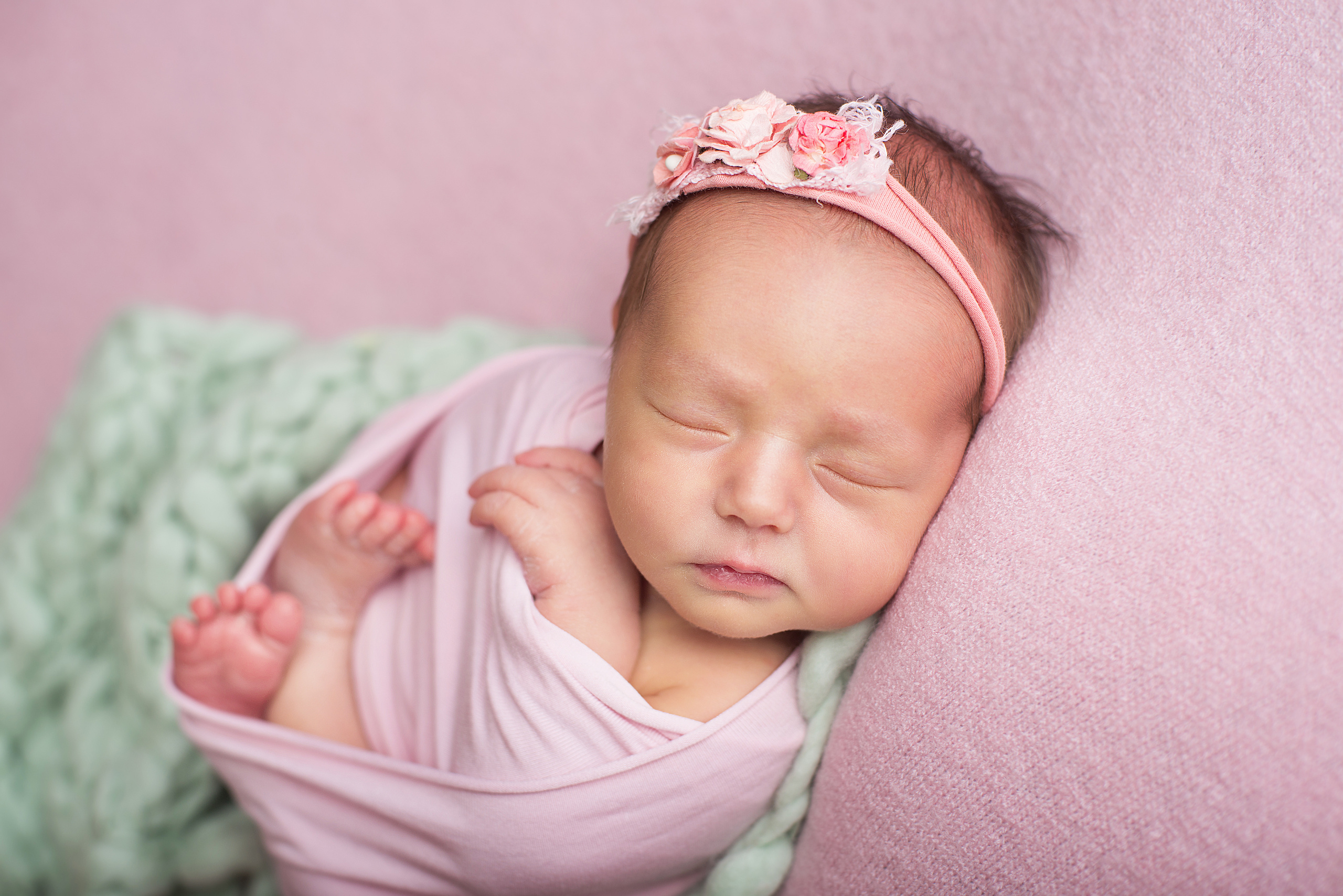 Сонечка NEWBORN. Фотограф новорожденных Василиса Панькова