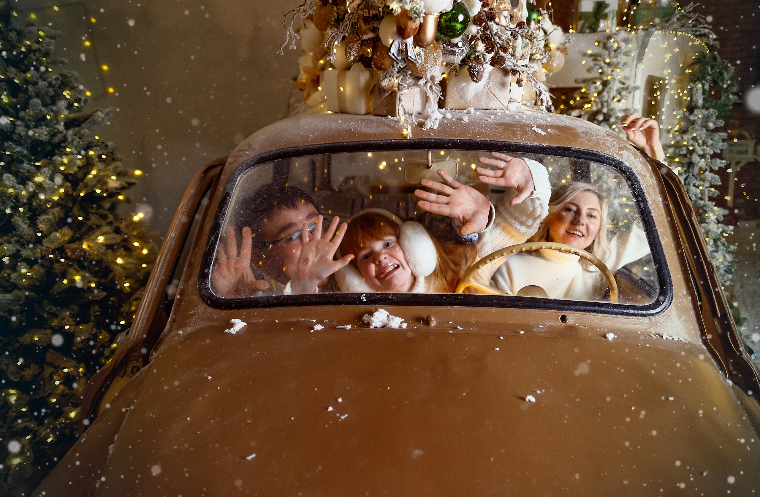 Новогодняя фотосессия. Семейный, свадебный и детский фотограф в Новосибирске Ольга Хидченко