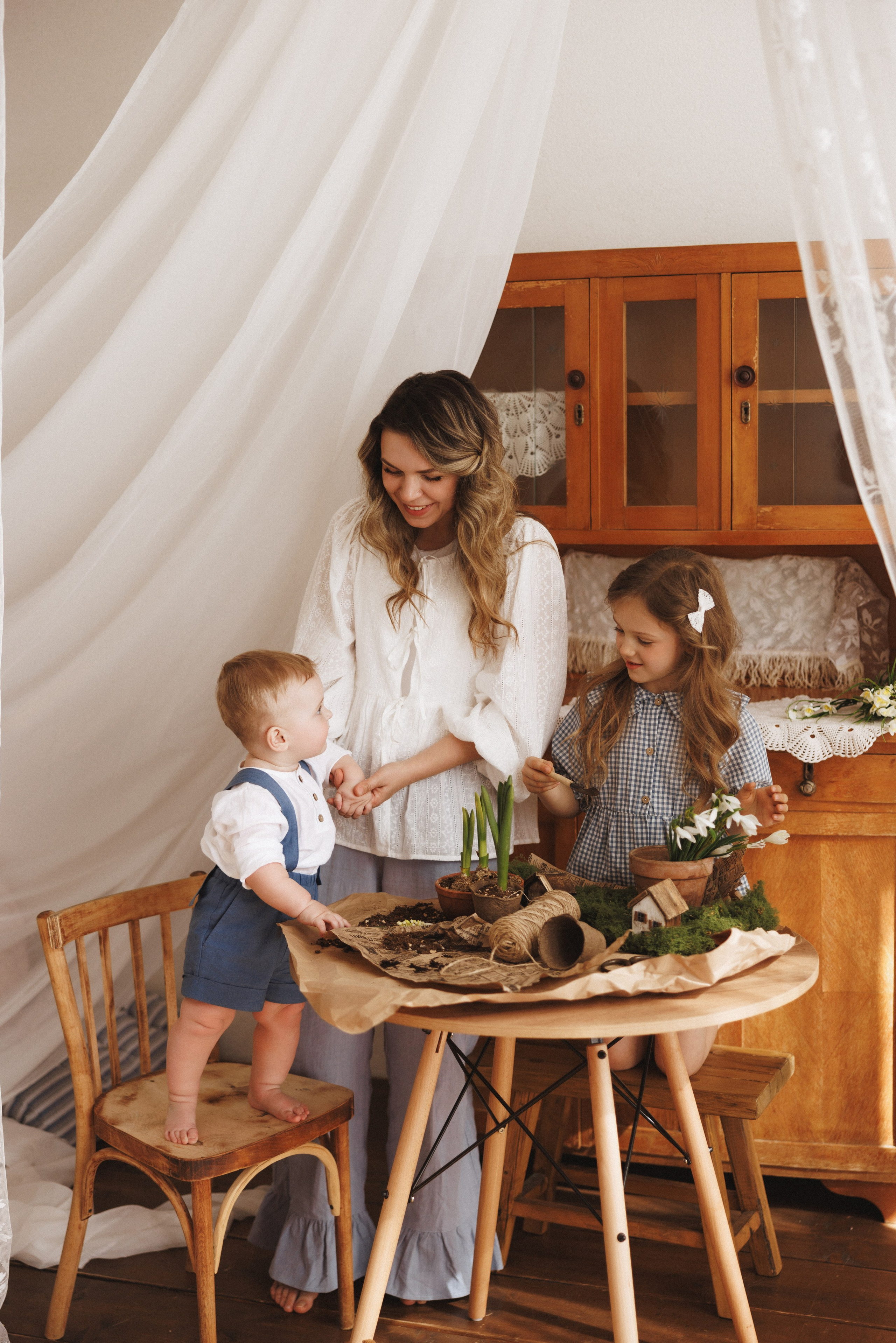 Фотосессия в стиле «Садовник», фотостудия «Mestone», город Краснодар. Семейный и детский фотограф в Краснодаре Анна Трашкова