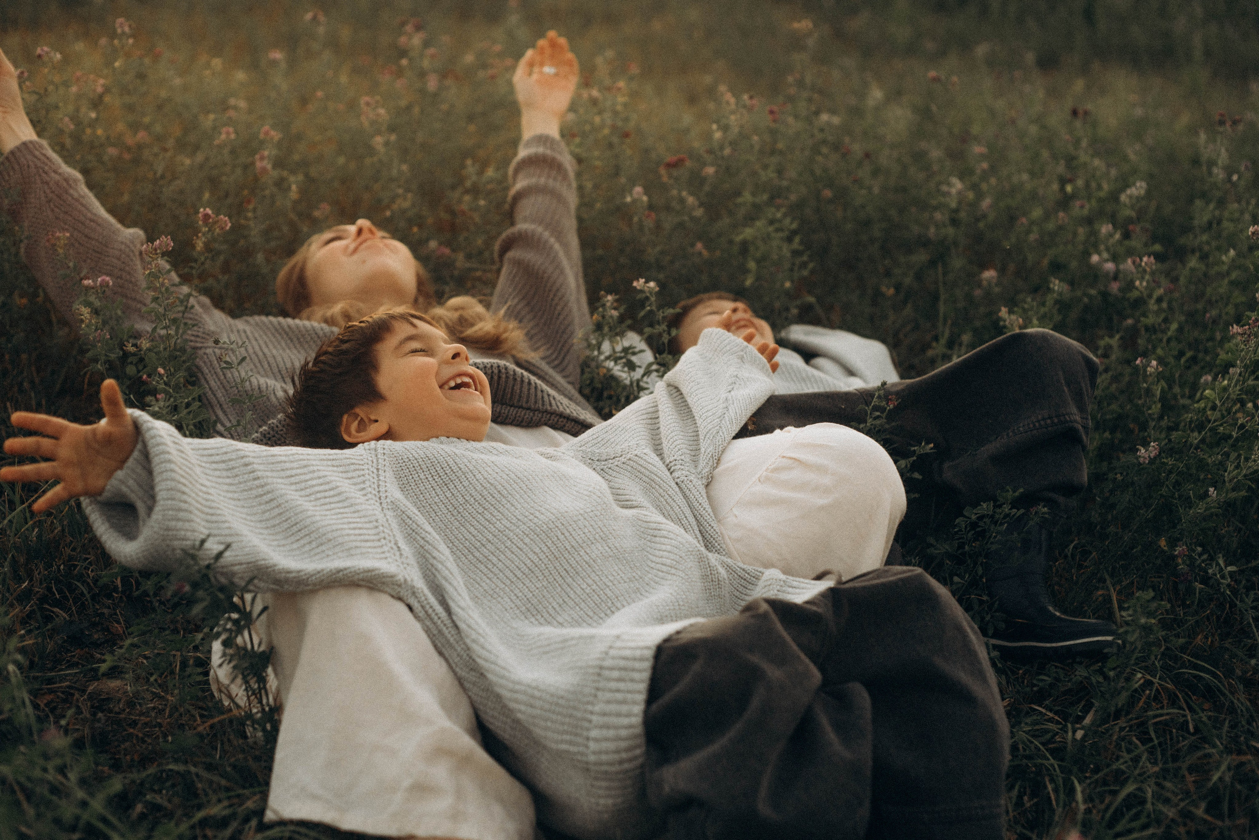 Оля, Саша, Демид, Елисей. Семейный фотограф Юлия Котова