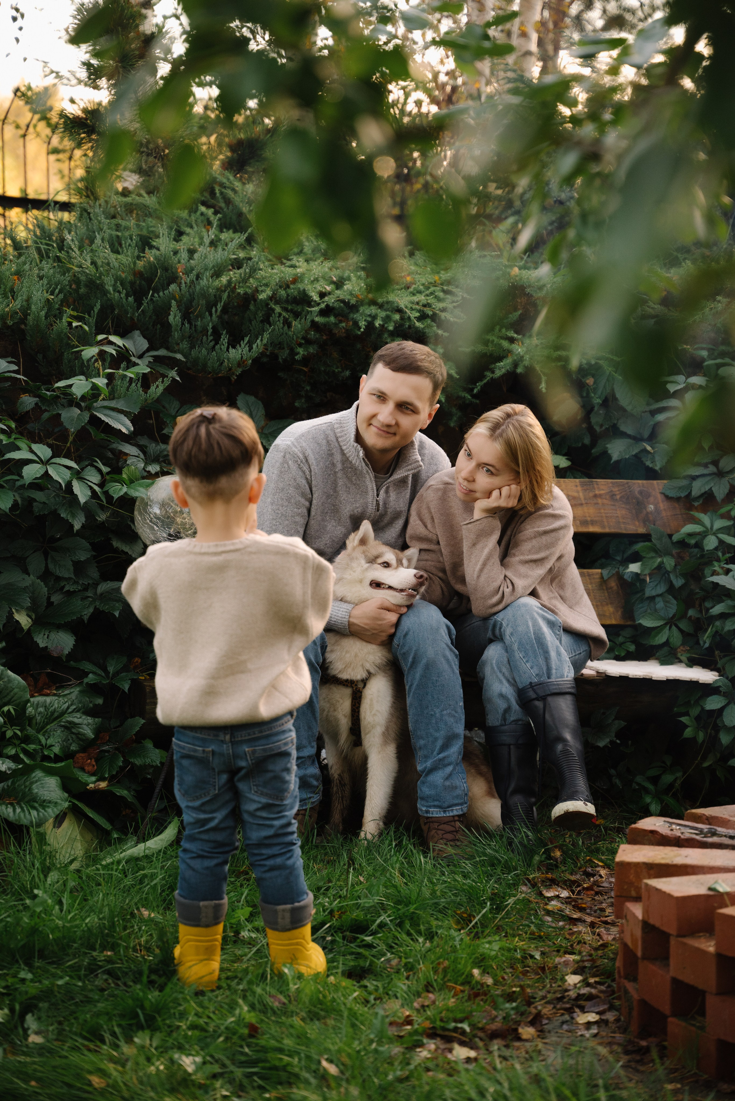 На даче. Ваш свадебный и семейный фотограф