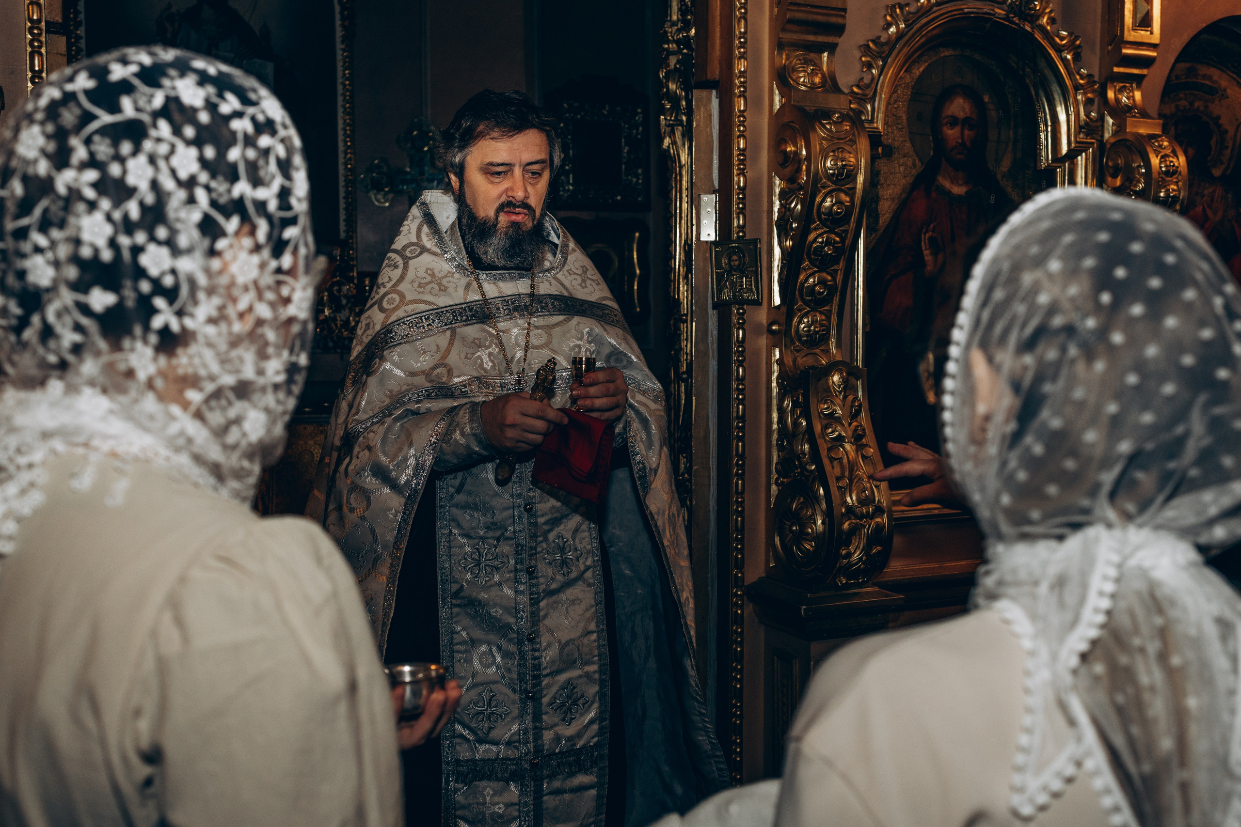 Крещение в Храме Воскресения Словущего в Даниловской Слободе. Главная