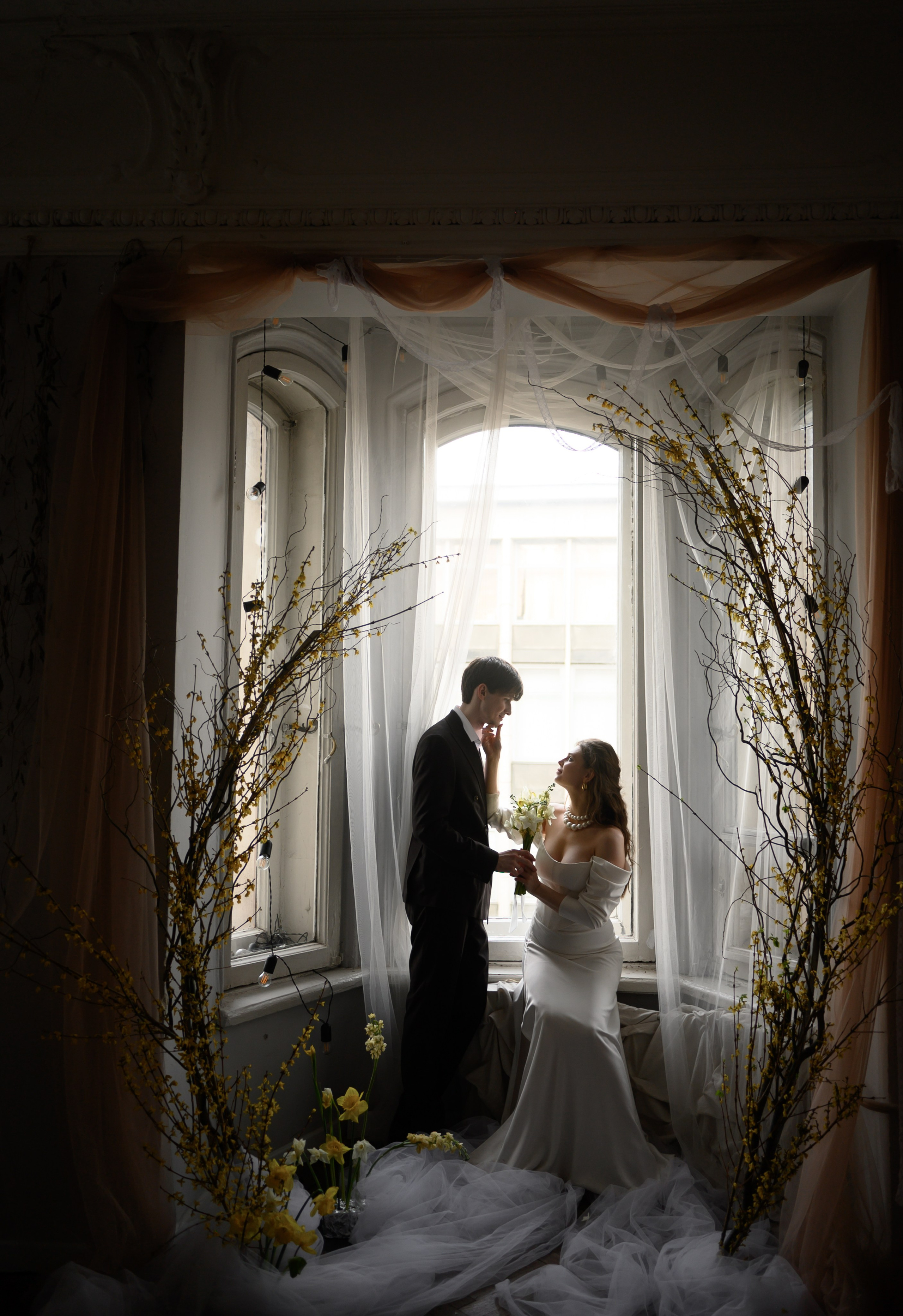 Питерский свадебный ужин и крыши…). Свадебный фотограф Тюмень Анастасия Битная