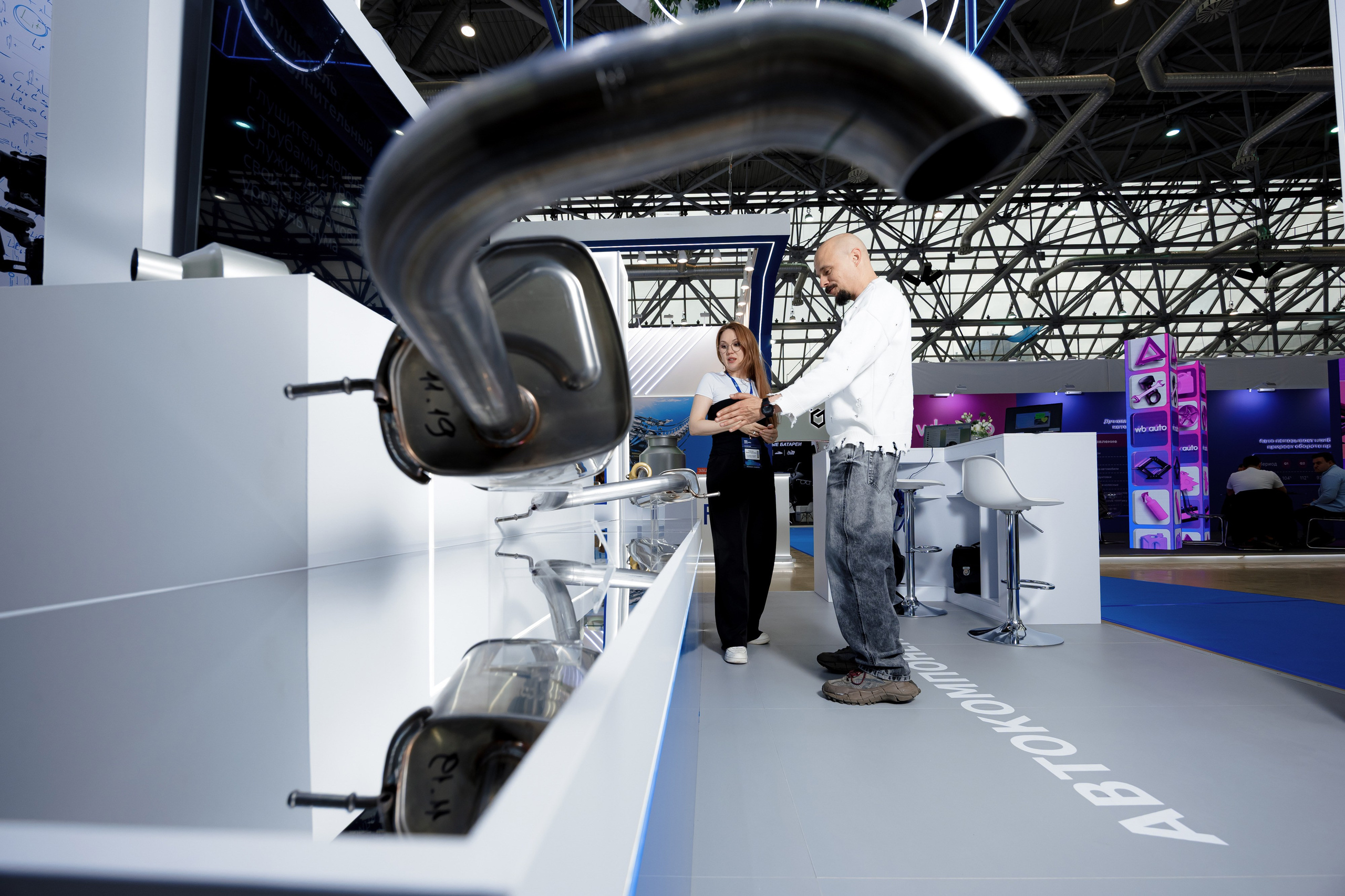 Выставочная фотосъемка компании «Росатом» mims automobility moscow 2025. Репортажный фотограф Семён Борисов | Москва