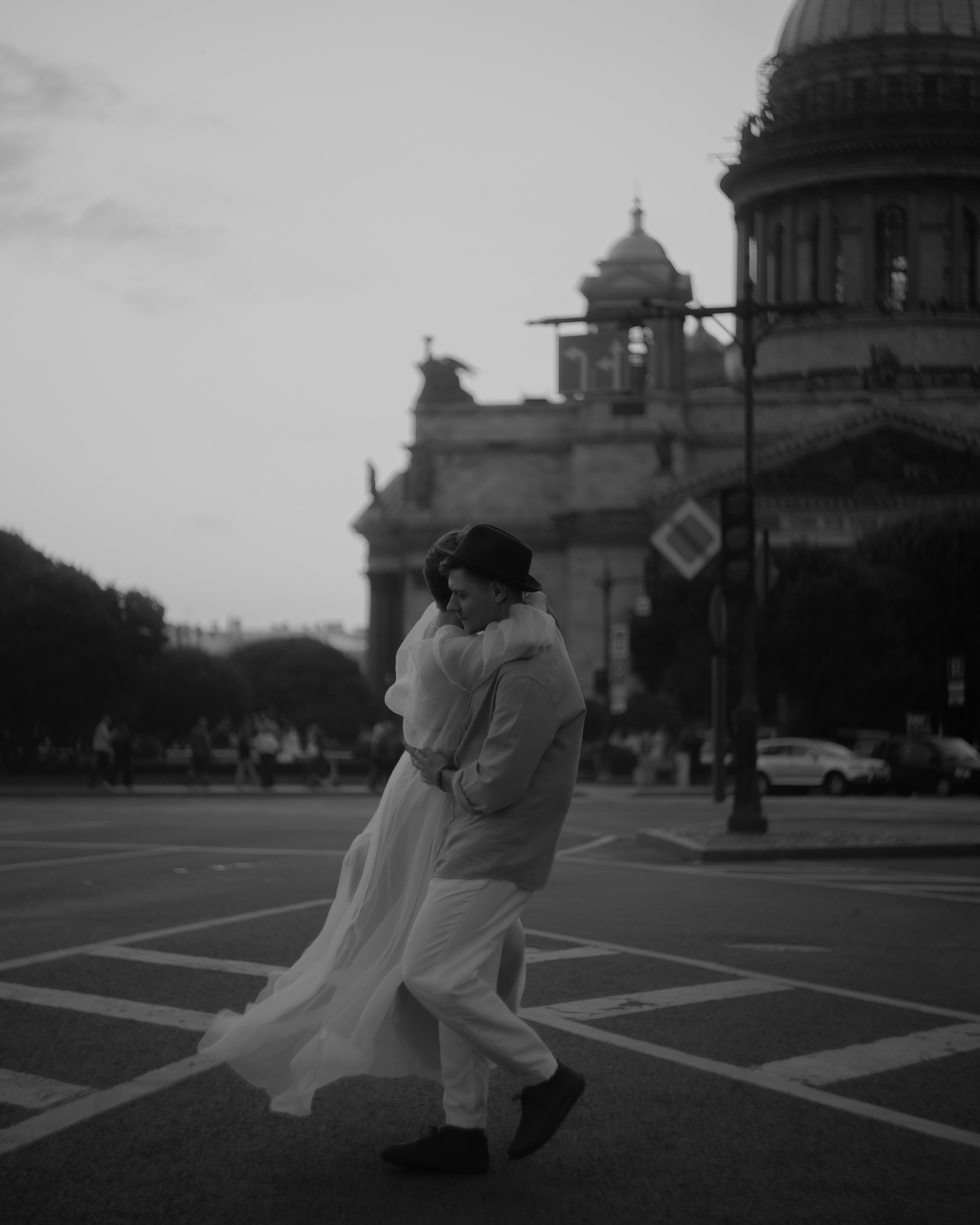 Свадебная нуарная фотосессия в Петербурге. Свадебный фотограф в Санкт-Петербурге Миша Репина