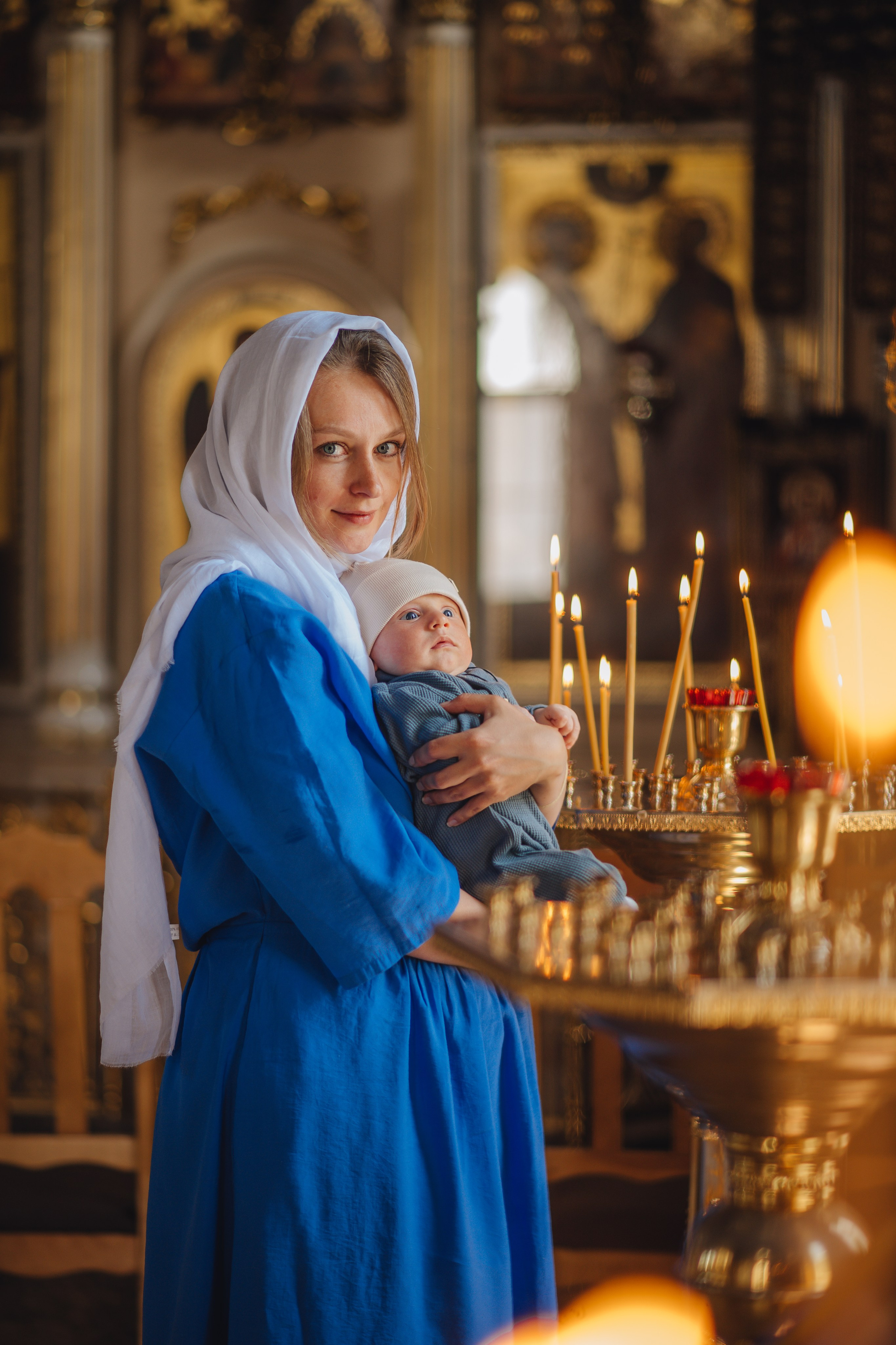 Таинство Крещения Мирона. Семейный, детский и свадебный фотограф в Черкесске Виктория Голубенко
