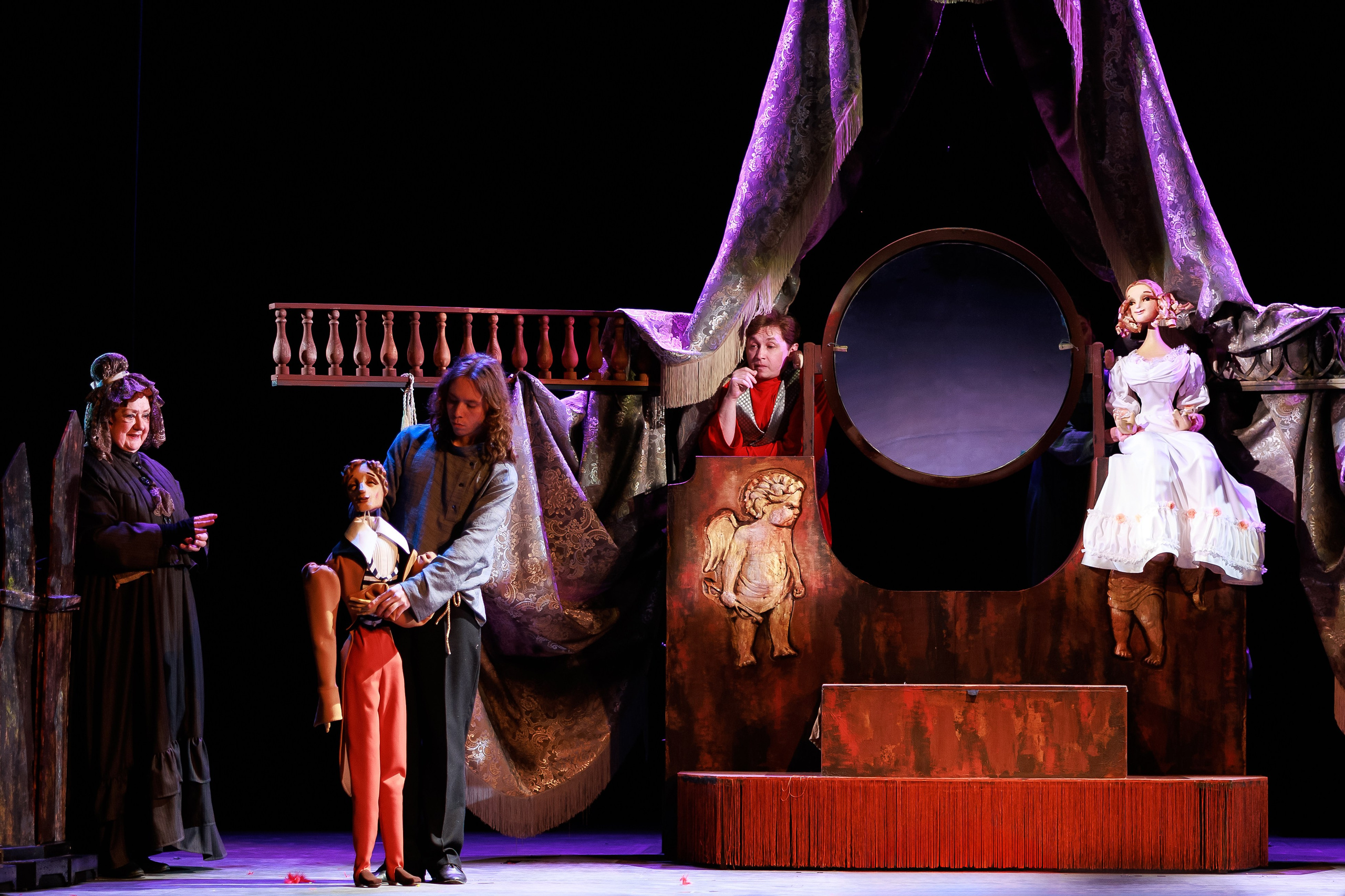 Воронежский театр кукол Шут Спектакль Граф Нулин