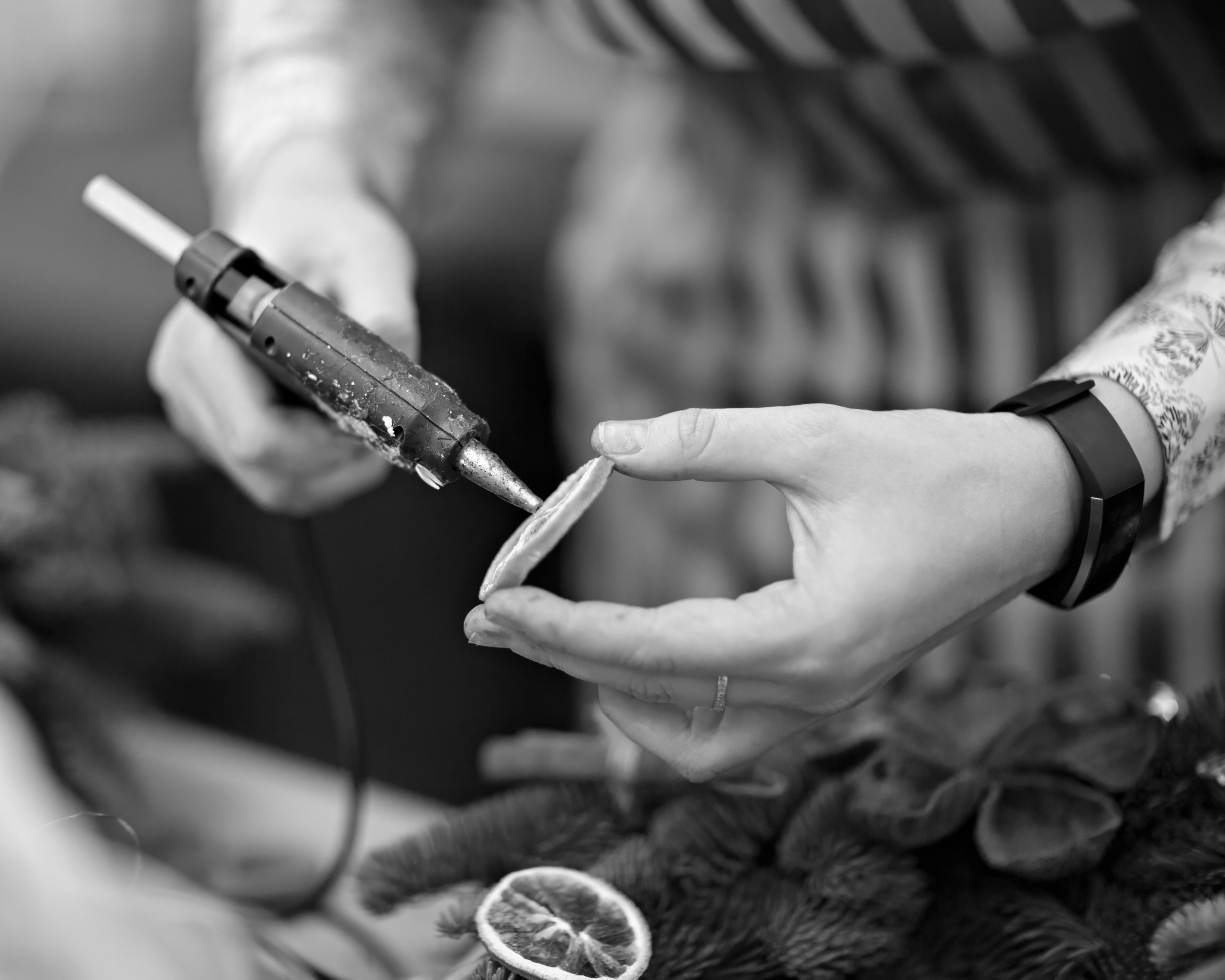 МК Рождественский венок. Семейный и детский фотограф в Москве Юлия