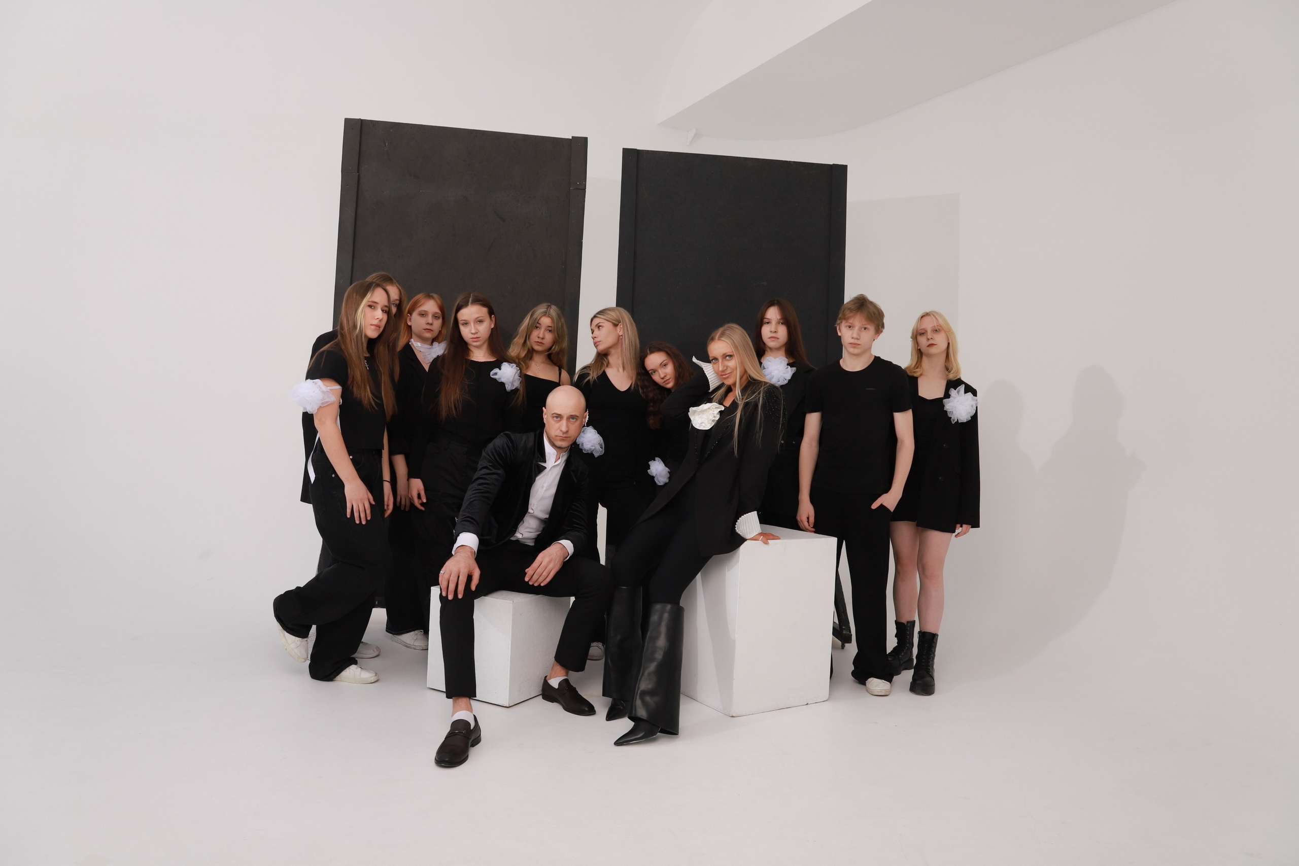 Старшая группа в студии. Фотограф Юлия Мальцева