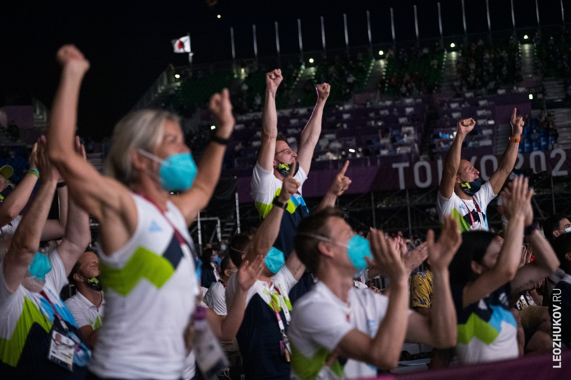 Tokyo-2020 Olympic games. Sports photographer Leonid Zhukov