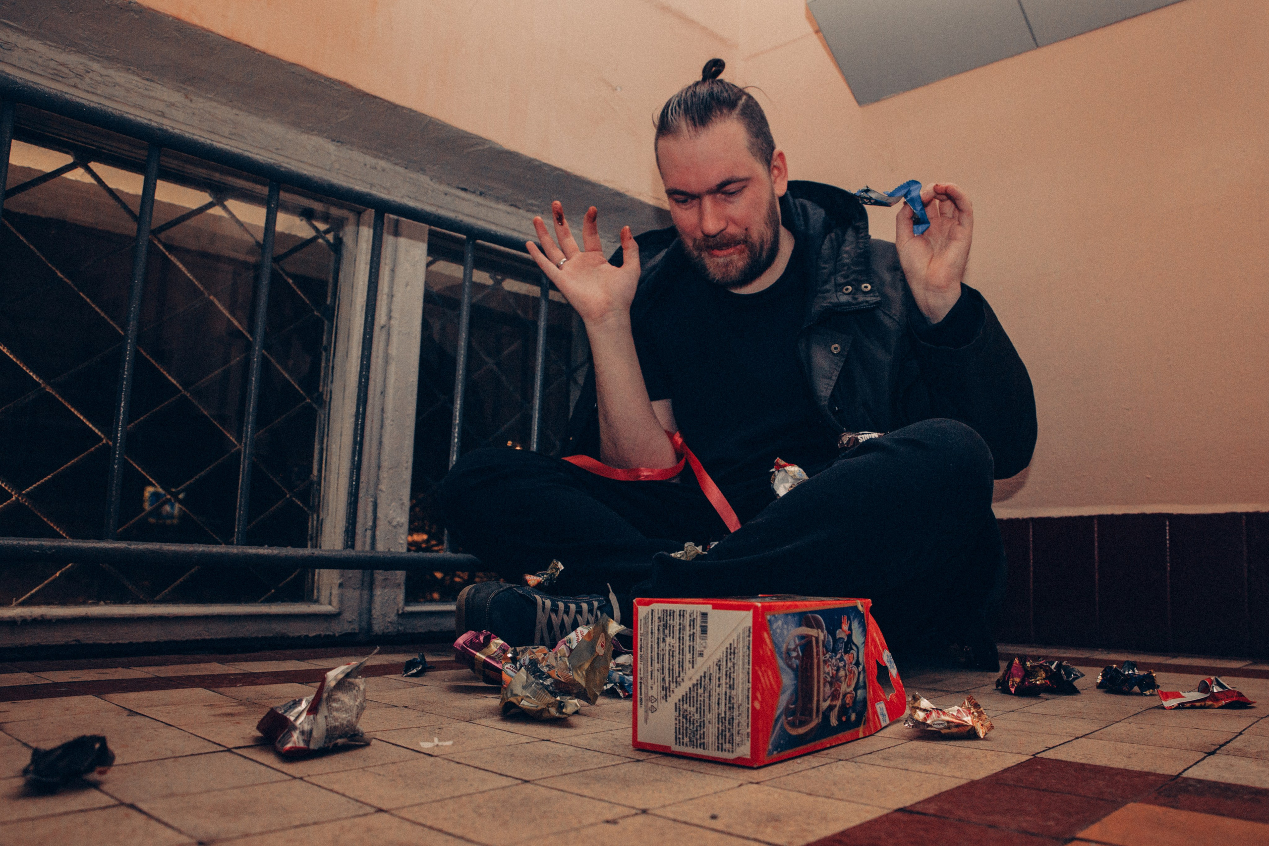 Творческая съемка «Наркоман-сладкоежка». Фотограф в Москве, Дмитрий Горбатов