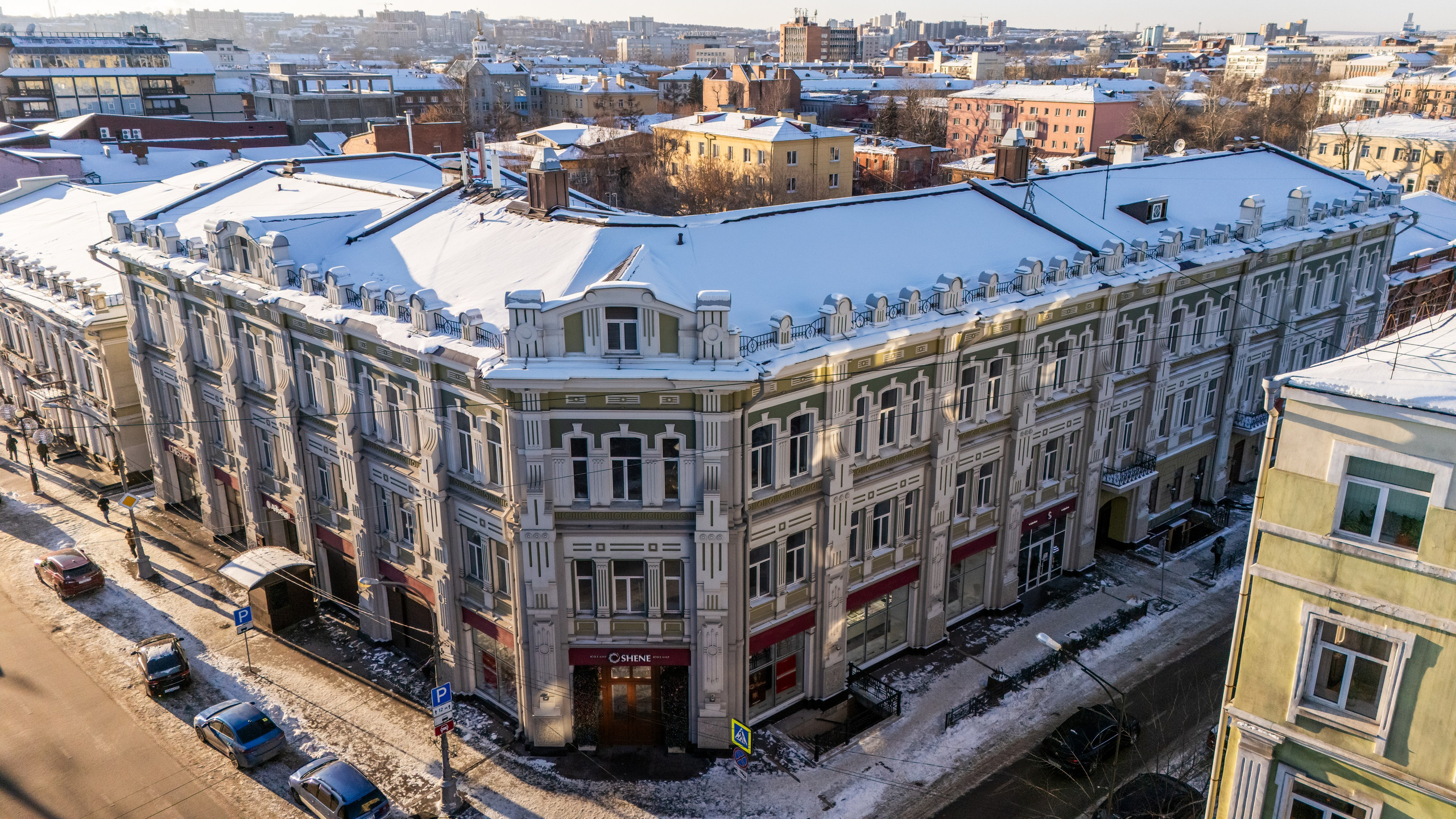 Архитектура города. Фотограф, видеограф и пилот дрона на Байкале