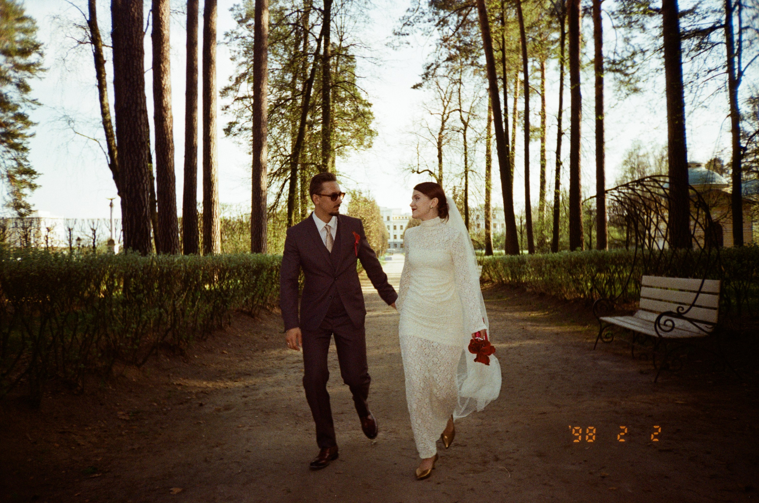 Свадебный день Оли и Никиты🤍 плёнка. Фотограф|Москва — Агбаш Лера