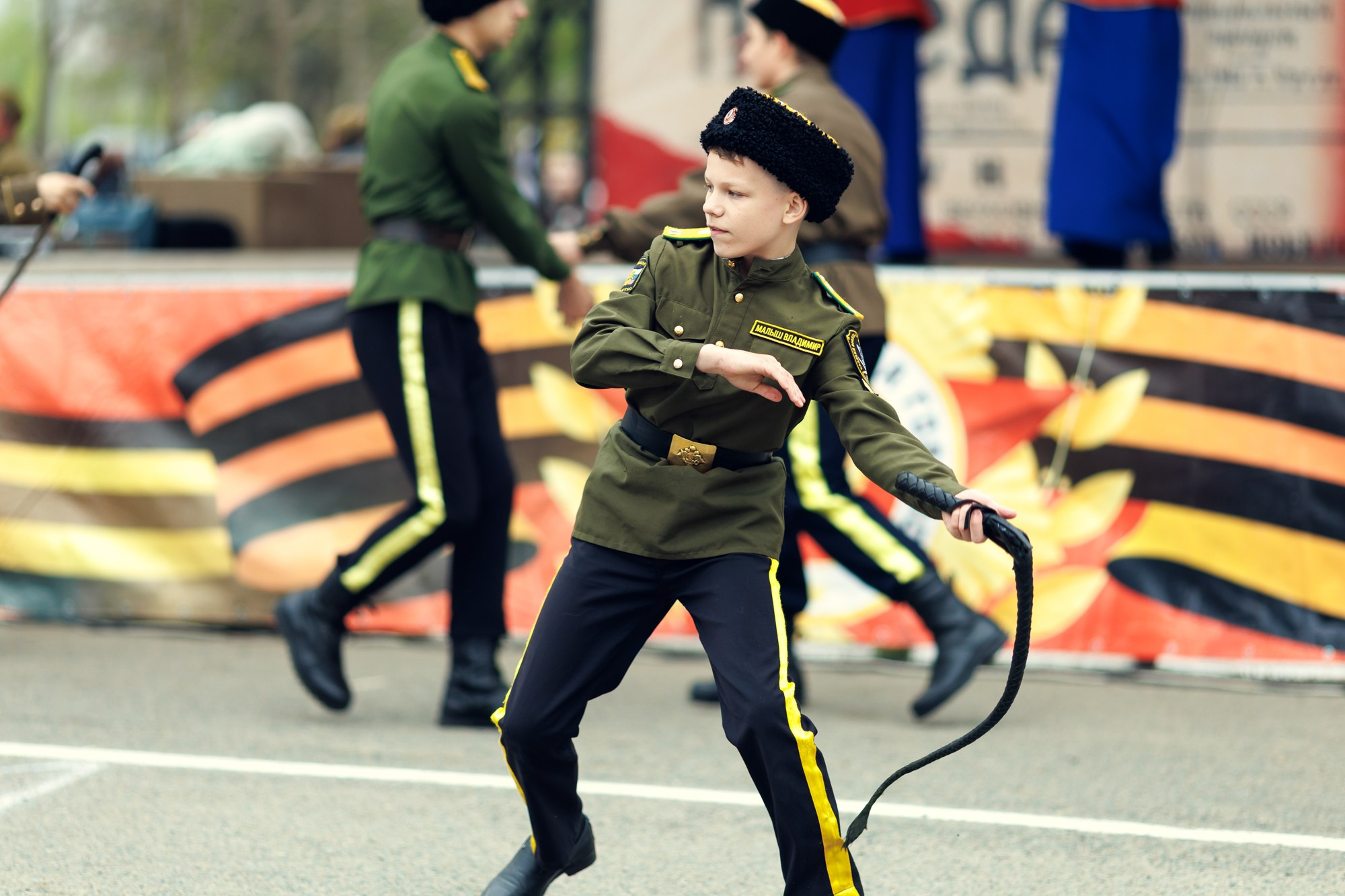 Празднование 80-летия победы над фашизмом. Славянка. Приморский край. Андрей Кровлин — фотограф в Славянке