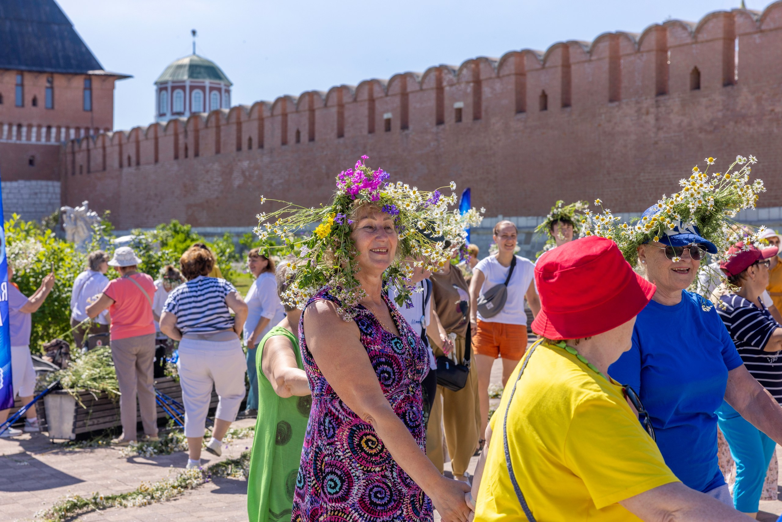 Фестиваль «Ромашковый хоровод». Северная ходьба. Фотограф в Туле Крупский АнДРей. Фотостудия «КАДР71» в Туле