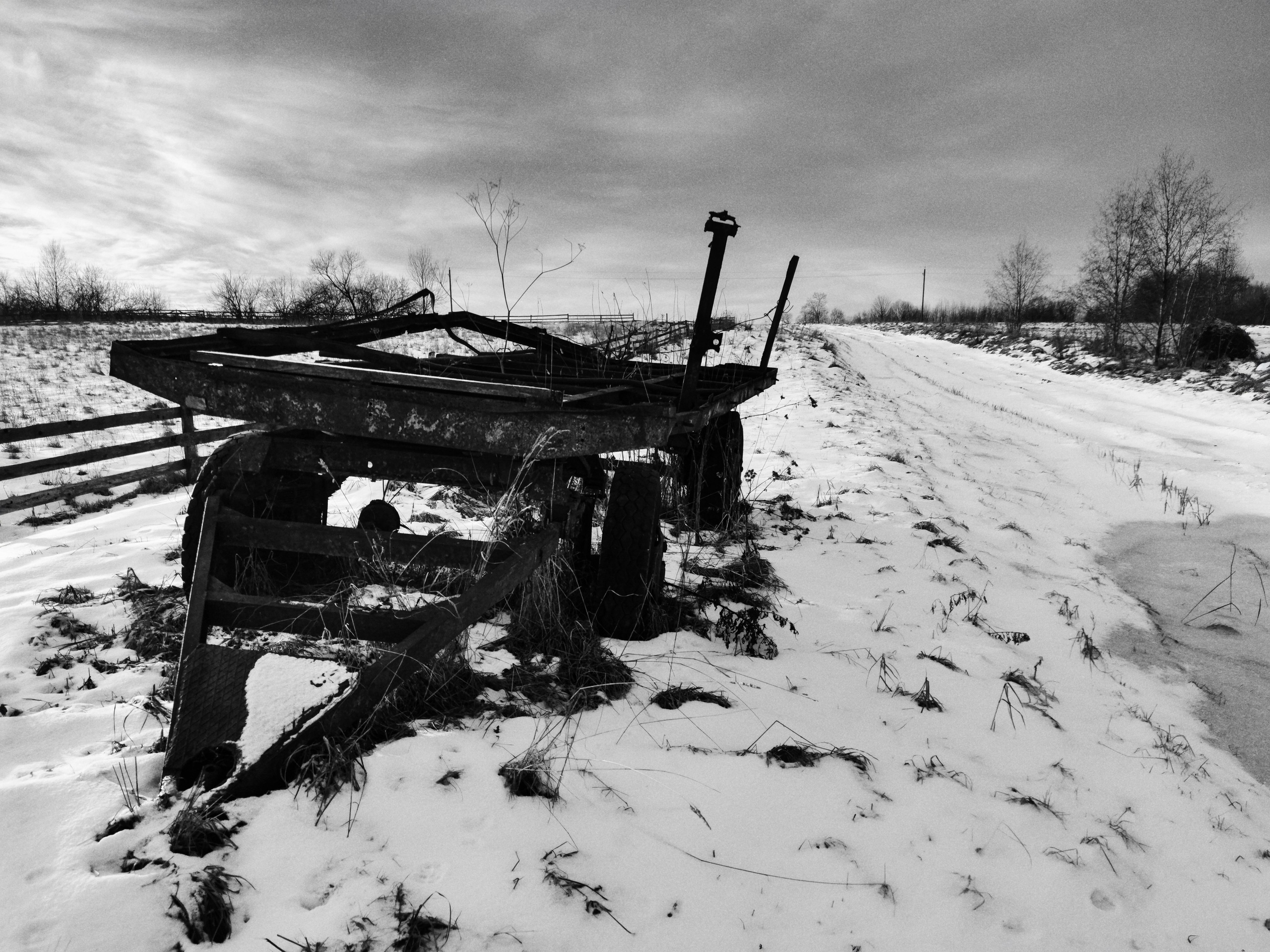 Жизнь деревенская. Фотограф Антон Швец — Монохромная реальность
