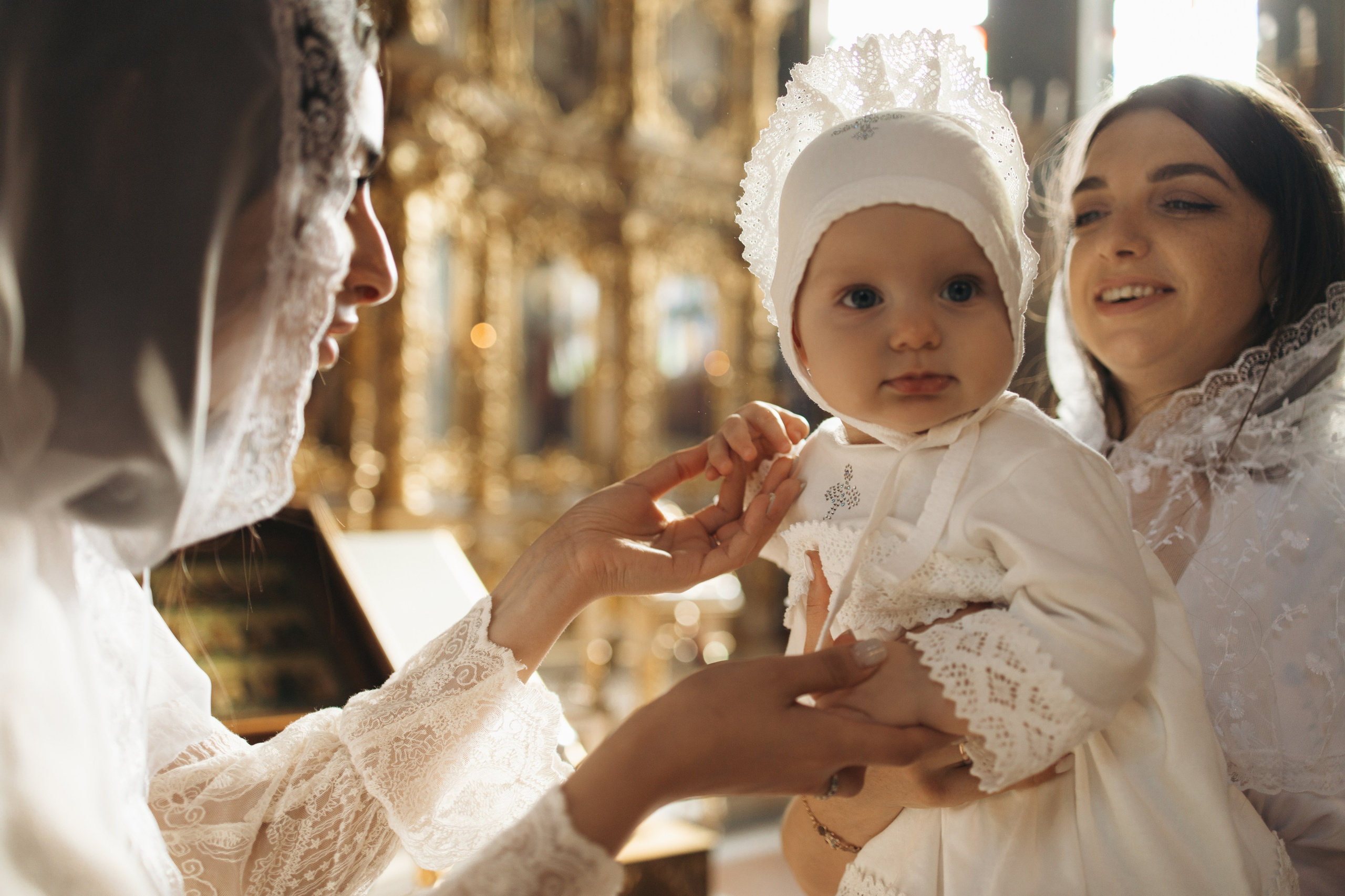 Крещение Арины. Самый теплый фотограф в Краснодаре Рябоконь Ксения