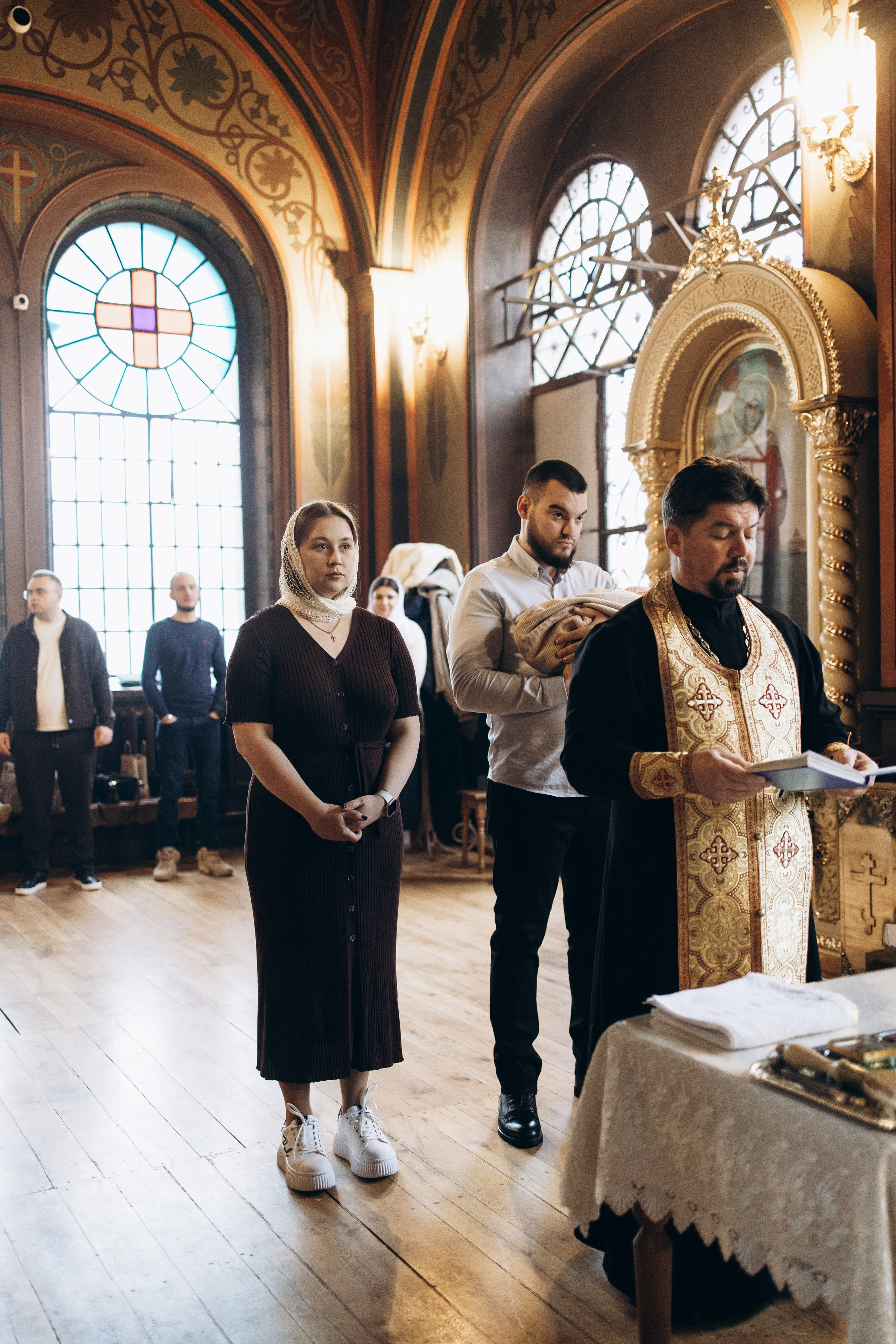 Крещение Софии. Самый теплый фотограф в Краснодаре Рябоконь Ксения