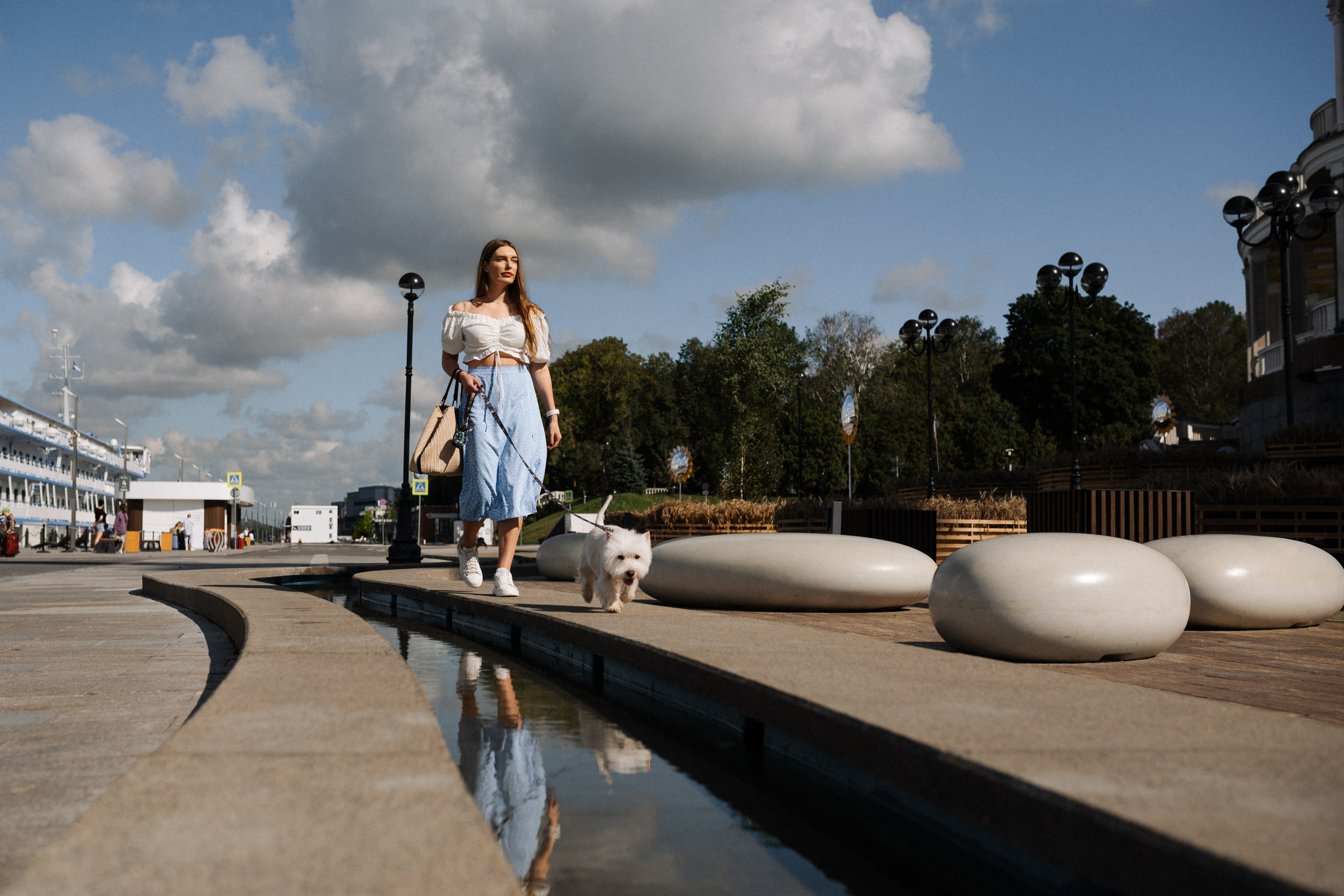 Даша и Вайт. Фотограф анималист в Москве Ольга Агушева