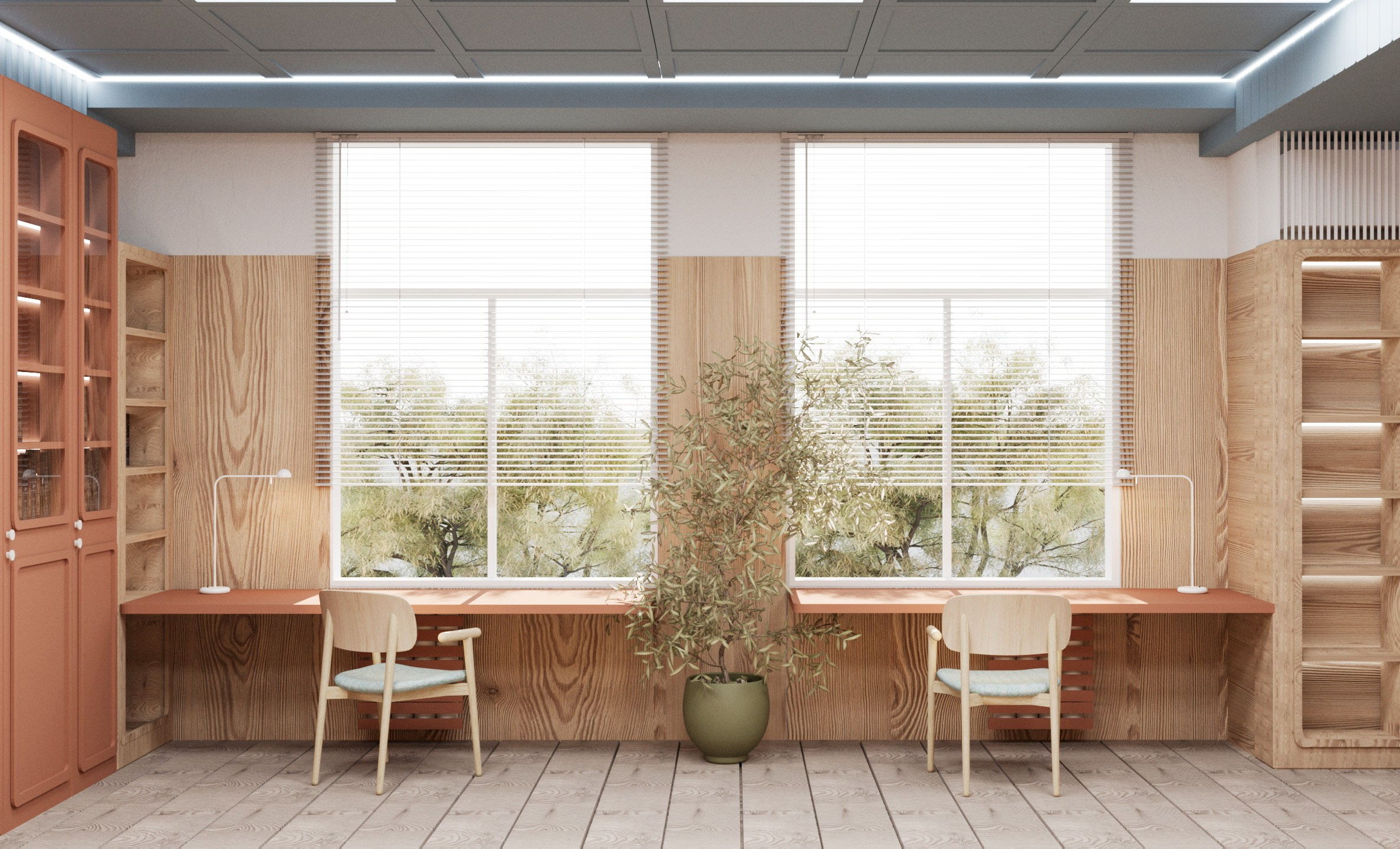 Зал редких книг библиотеки КубГУ. Студенческий проект, 2023 г. Главная