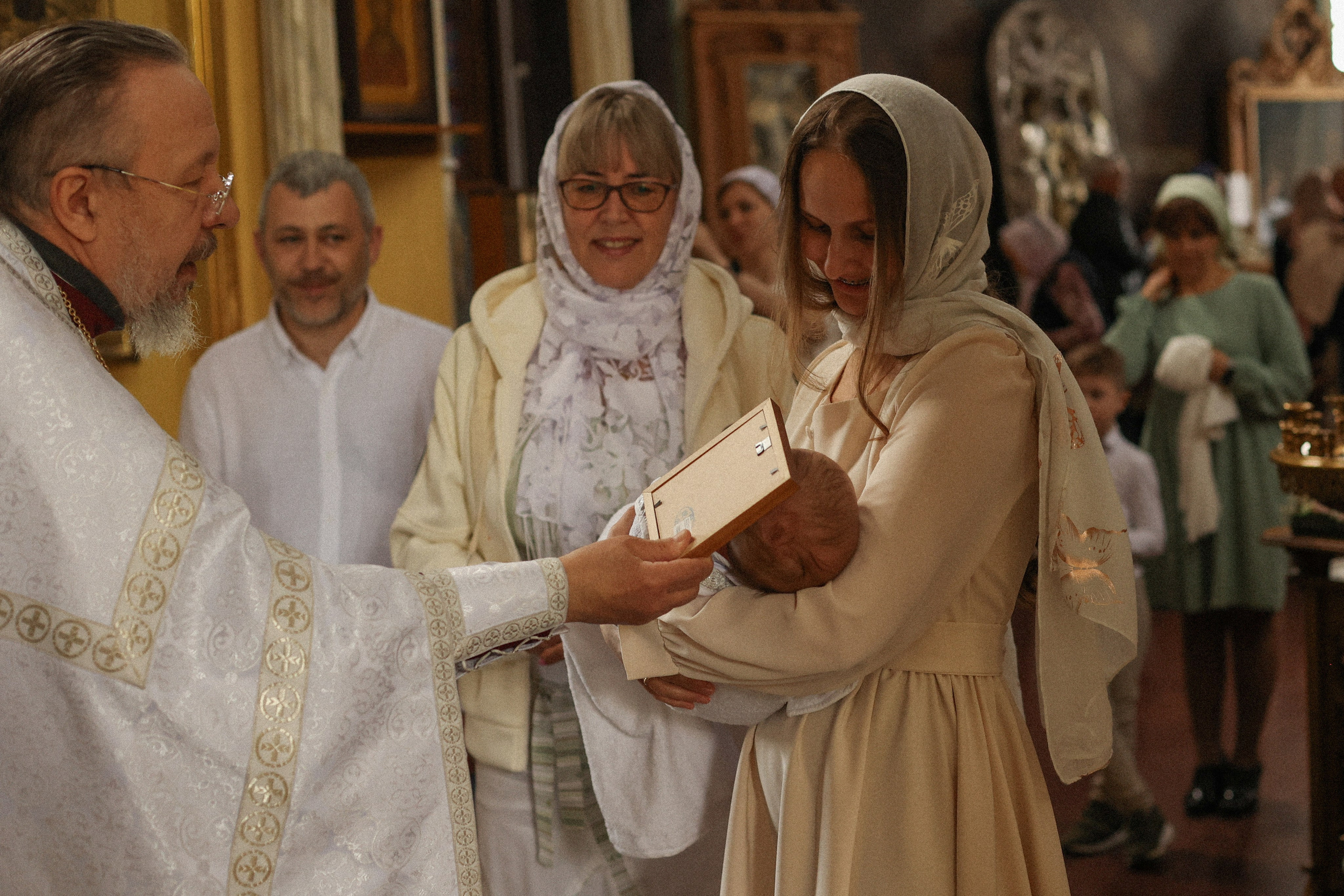 Таинство крещения/венчания. Фотограф — Ольга Косолюкина