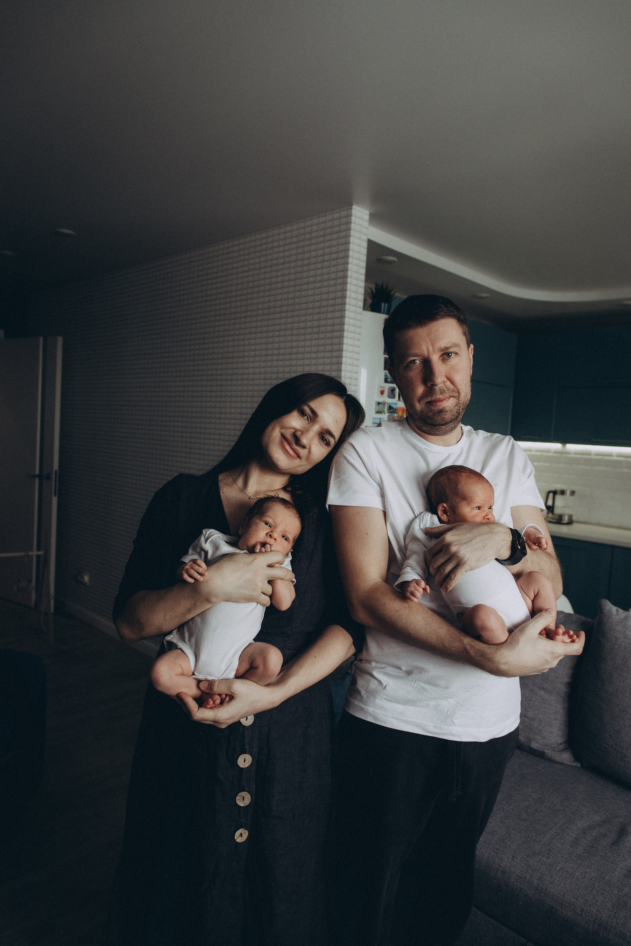 Федор и Георгий. Семейный фотограф новорожденных УФА Гульнара Зиновьева